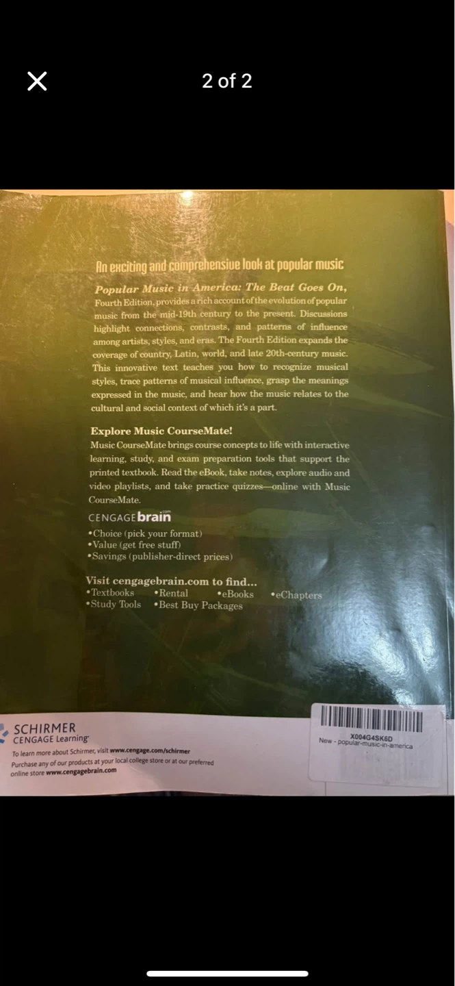 Popular Music in America by Michael Campbell (Fourth Edition) - photo 2