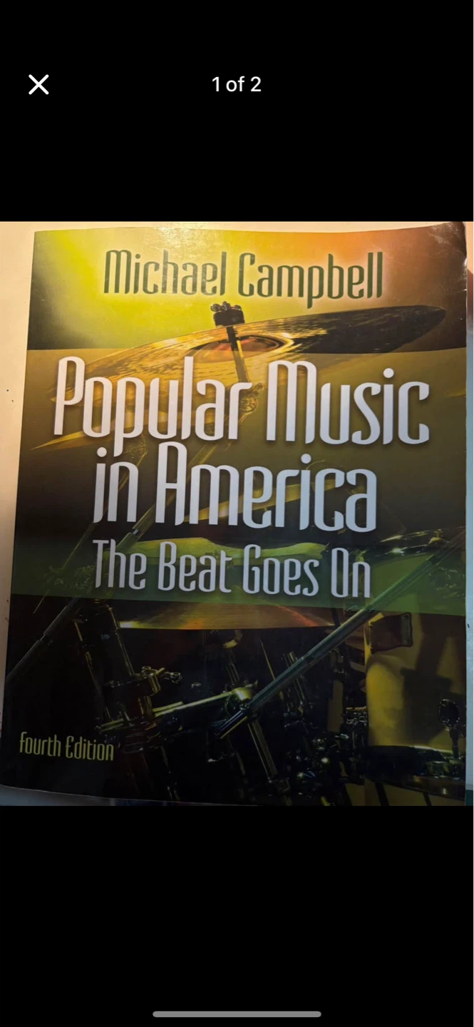 Popular Music in America by Michael Campbell (Fourth Edition)