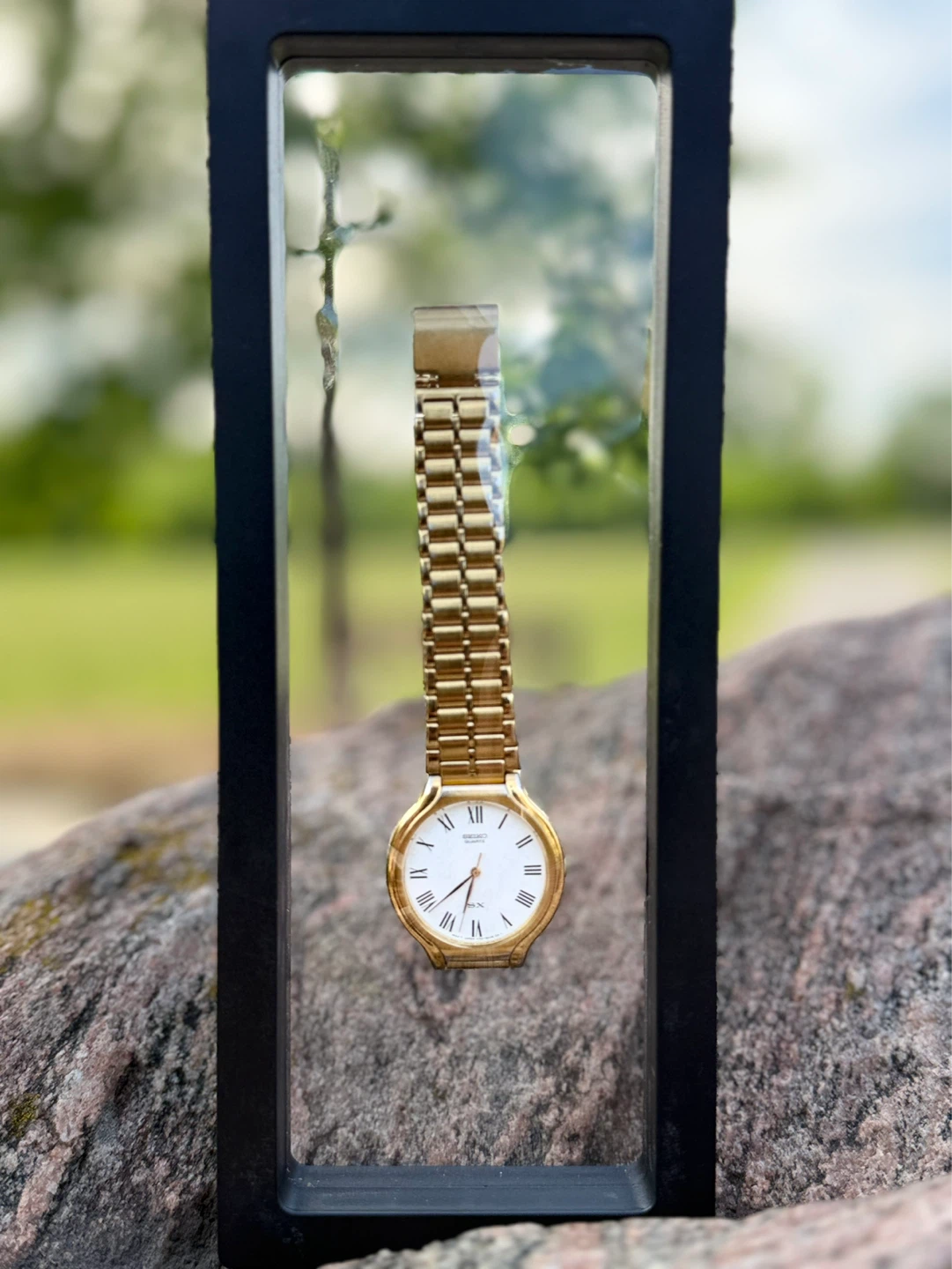 Seiko Quartz Gold-Tone Watch