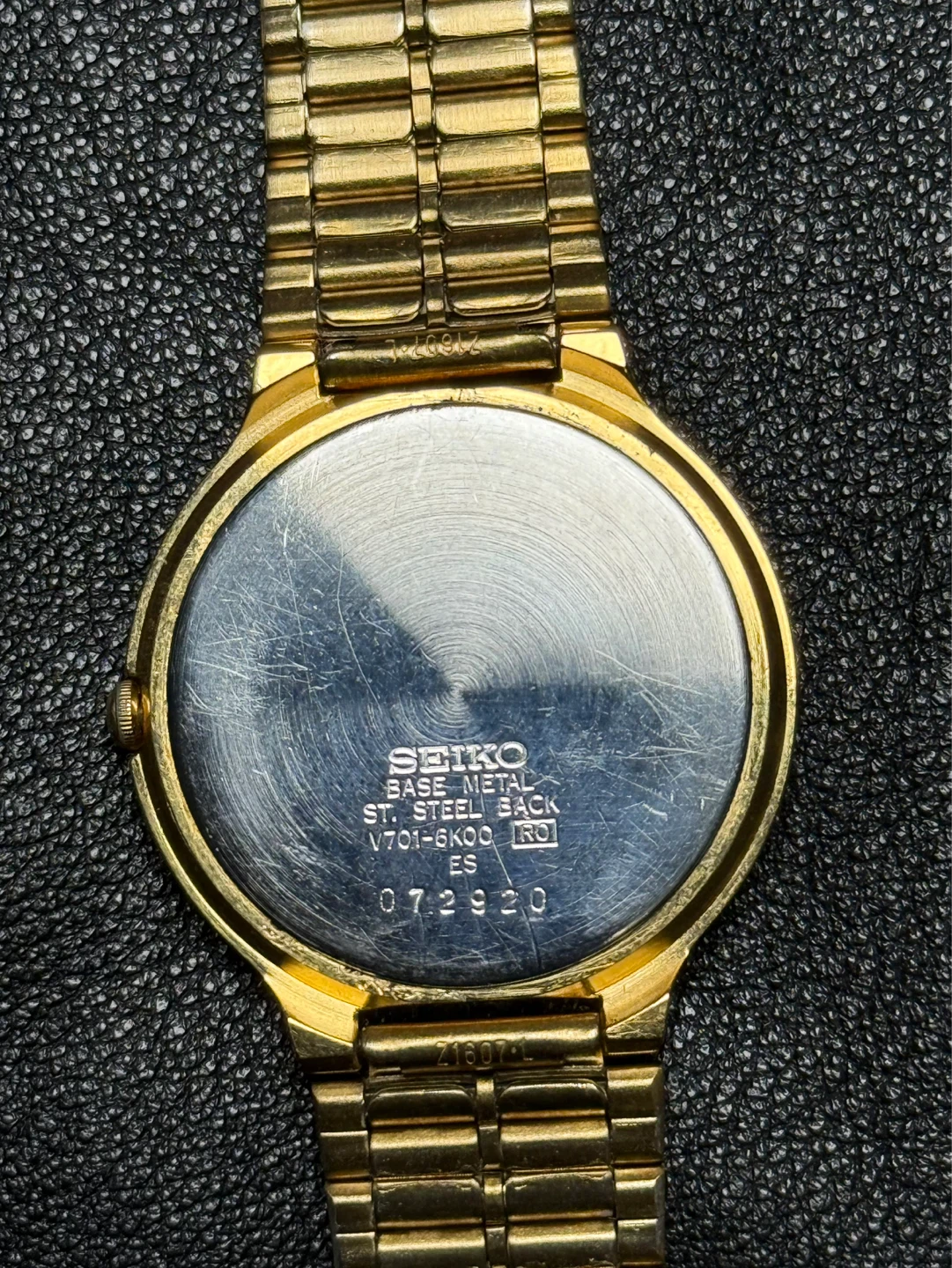 Seiko Quartz Gold-Tone Watch - photo 4