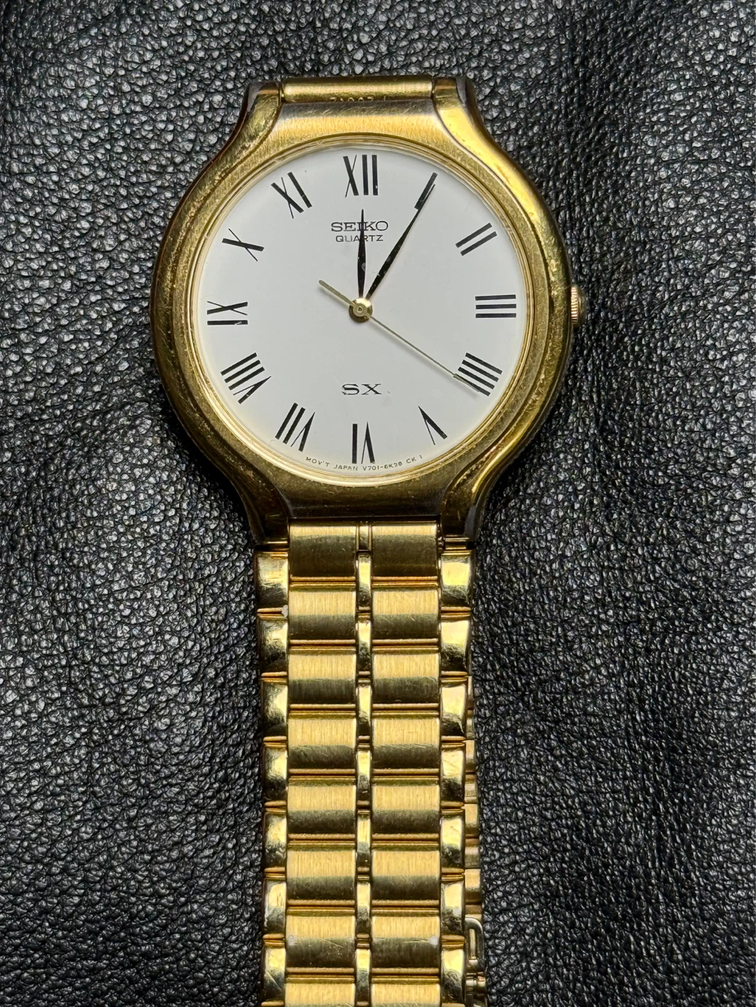 Seiko Quartz Gold-Tone Watch - photo 3