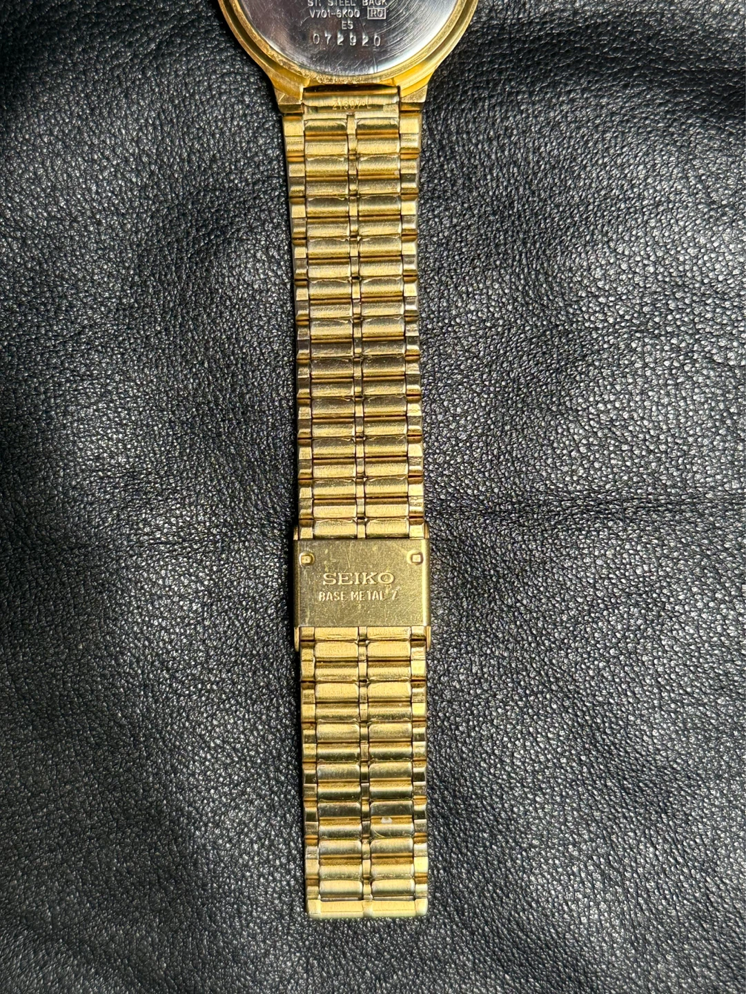 Seiko Quartz Gold-Tone Watch - photo 5
