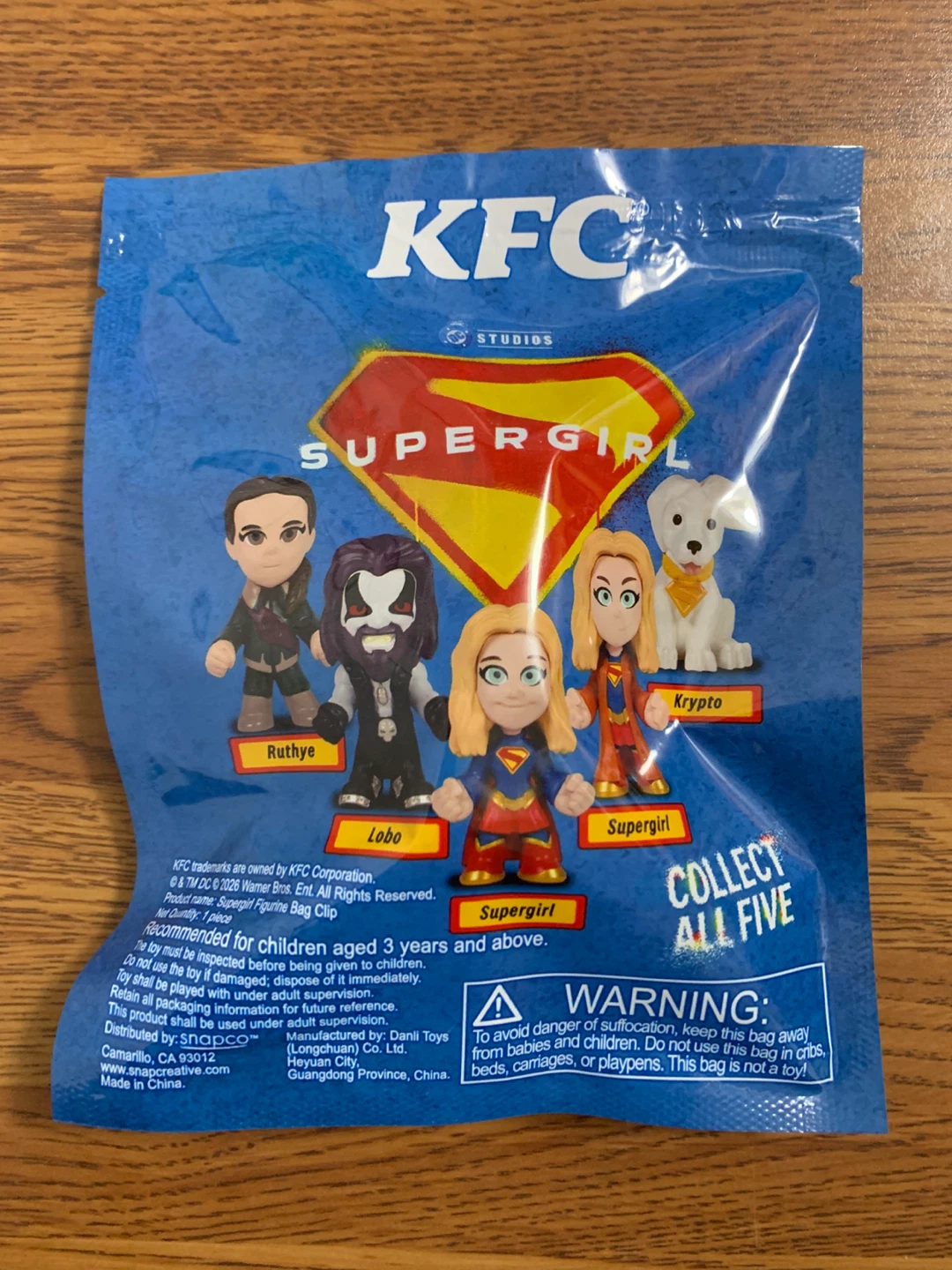 KFC | Supergirl Figurine Bag Clip - photo 3