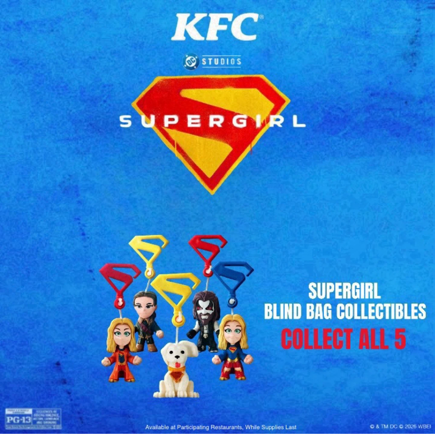 KFC | Supergirl Figurine Bag Clip - photo 4