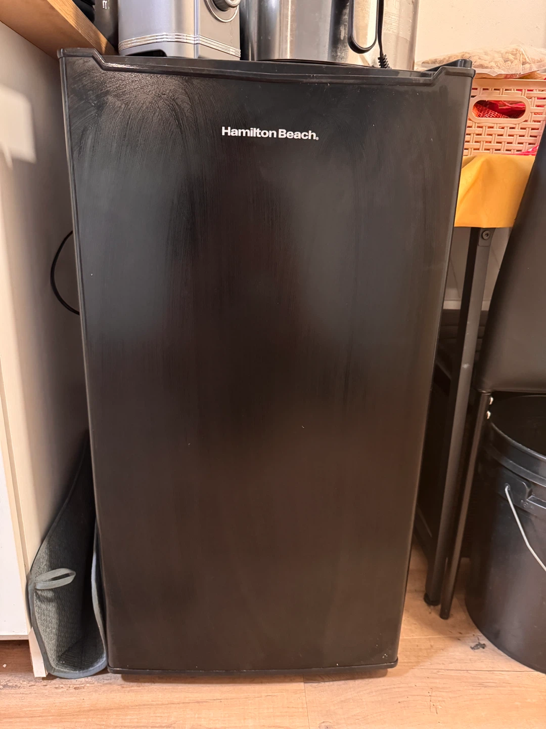 Hamilton Beach Compact Mini Fridge for sale.