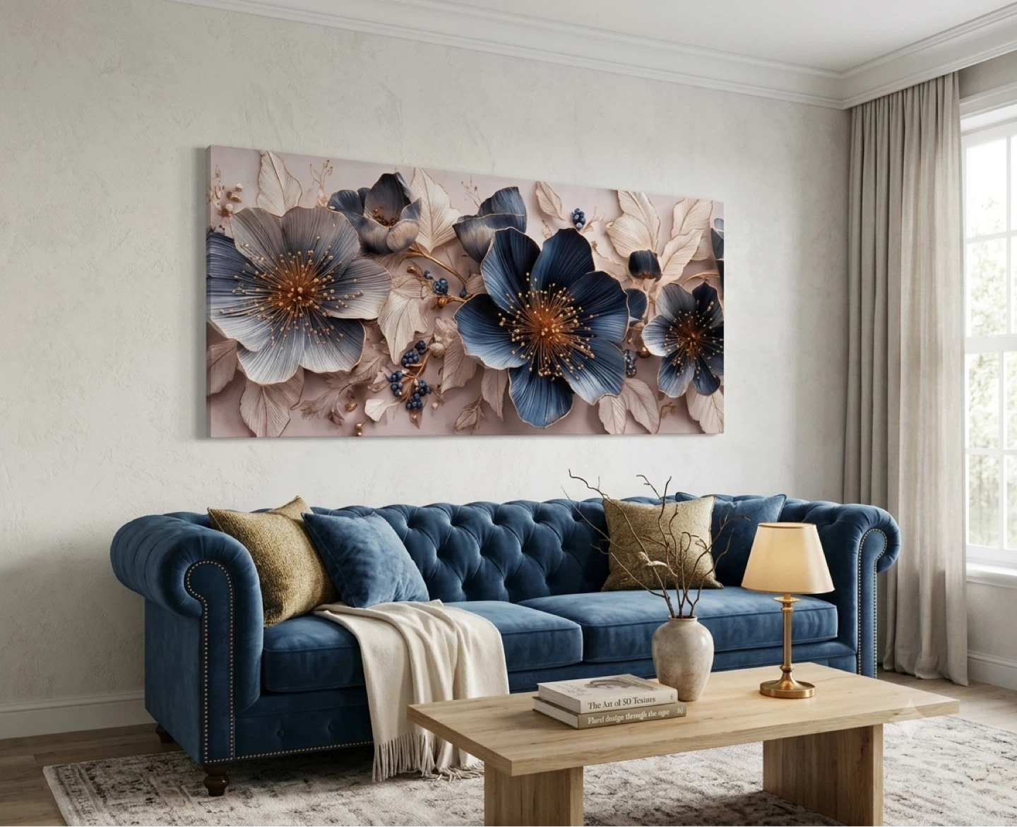 Floral Canvas Wall Art