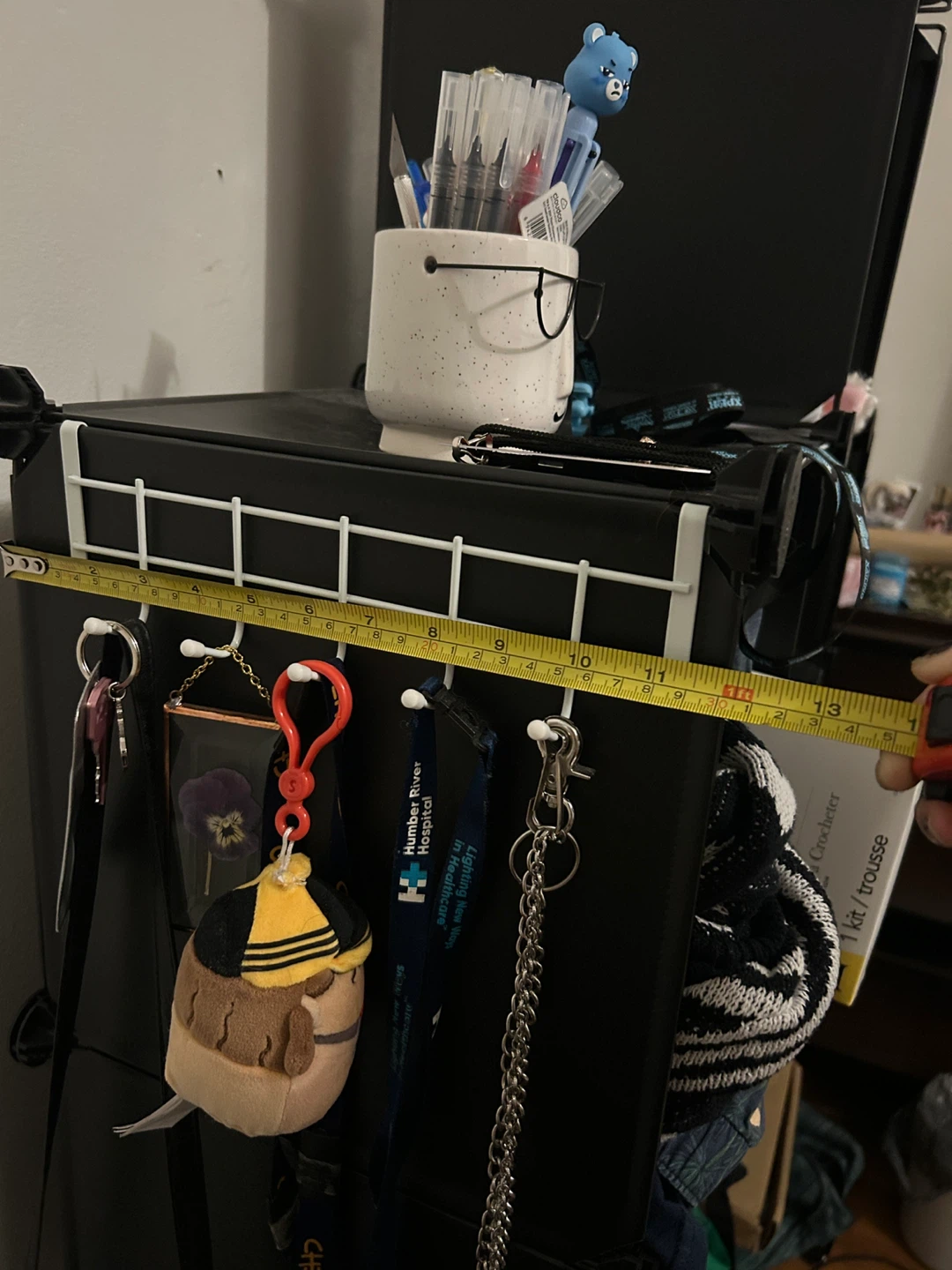 Black Cube Storage Shelving Unit - photo 3