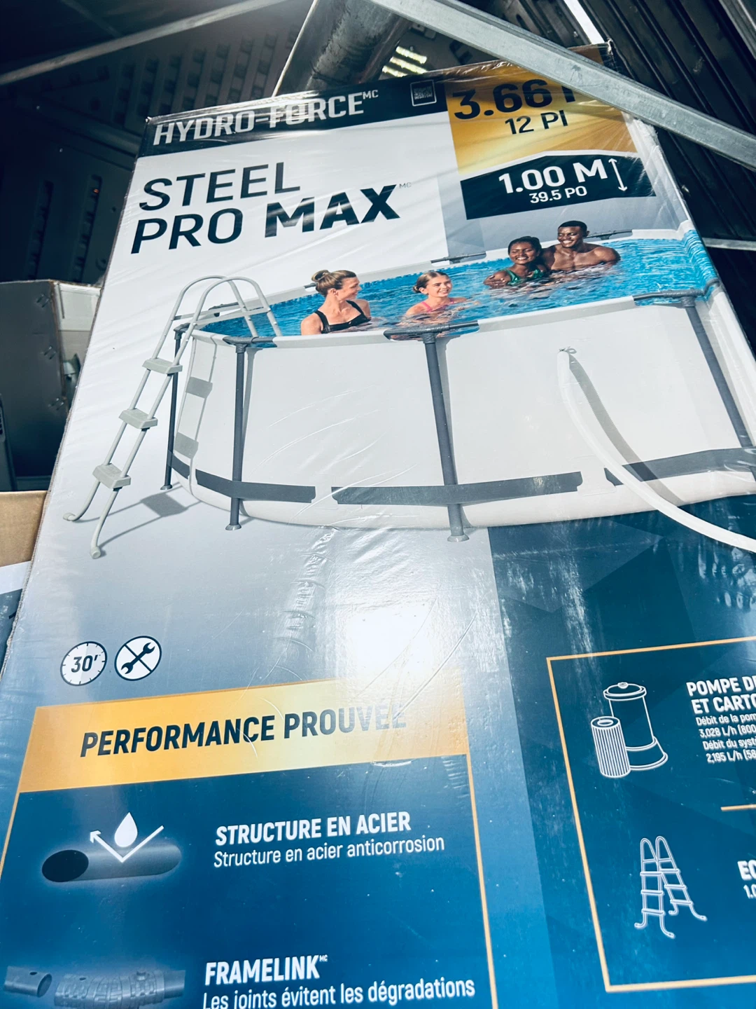 Bestway Hydro-Force Steel Pro Max Above Ground Pool - photo 2