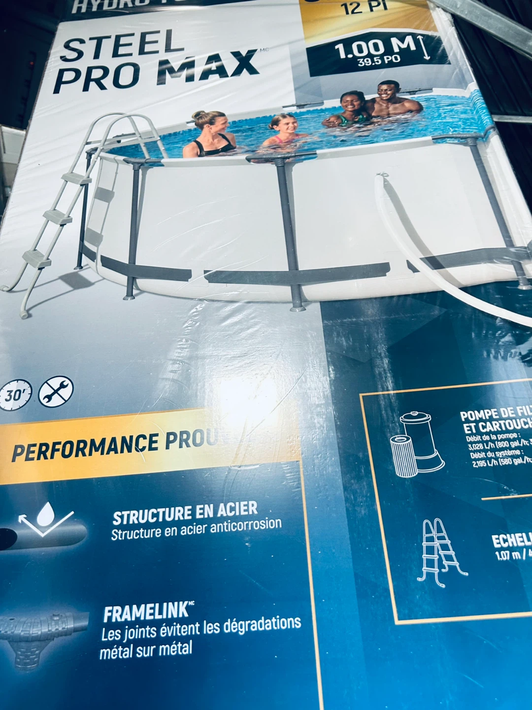 Bestway Hydro-Force Steel Pro Max Above Ground Pool - photo 3