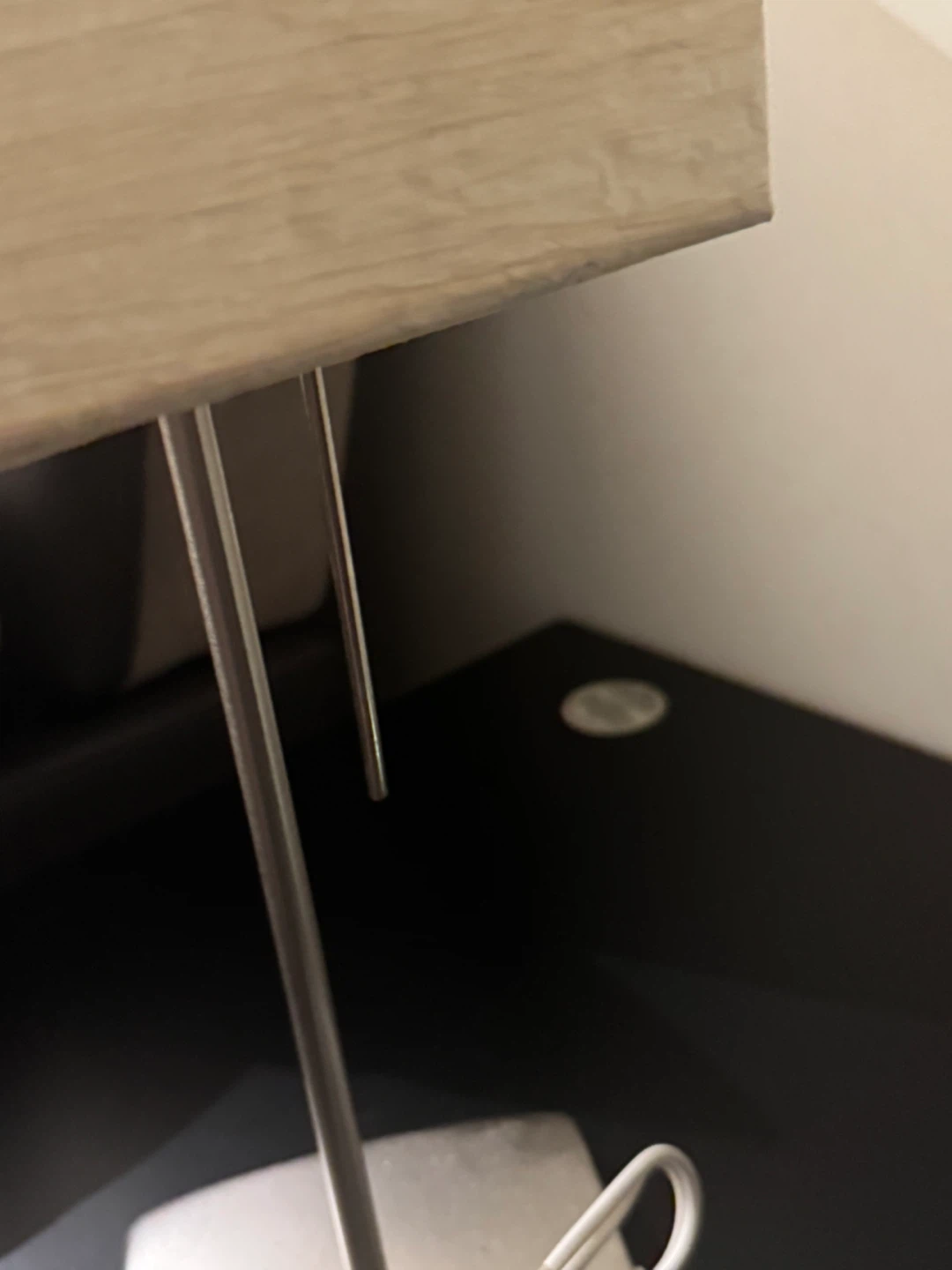 Cream Rectangular Table Lamp - photo 5