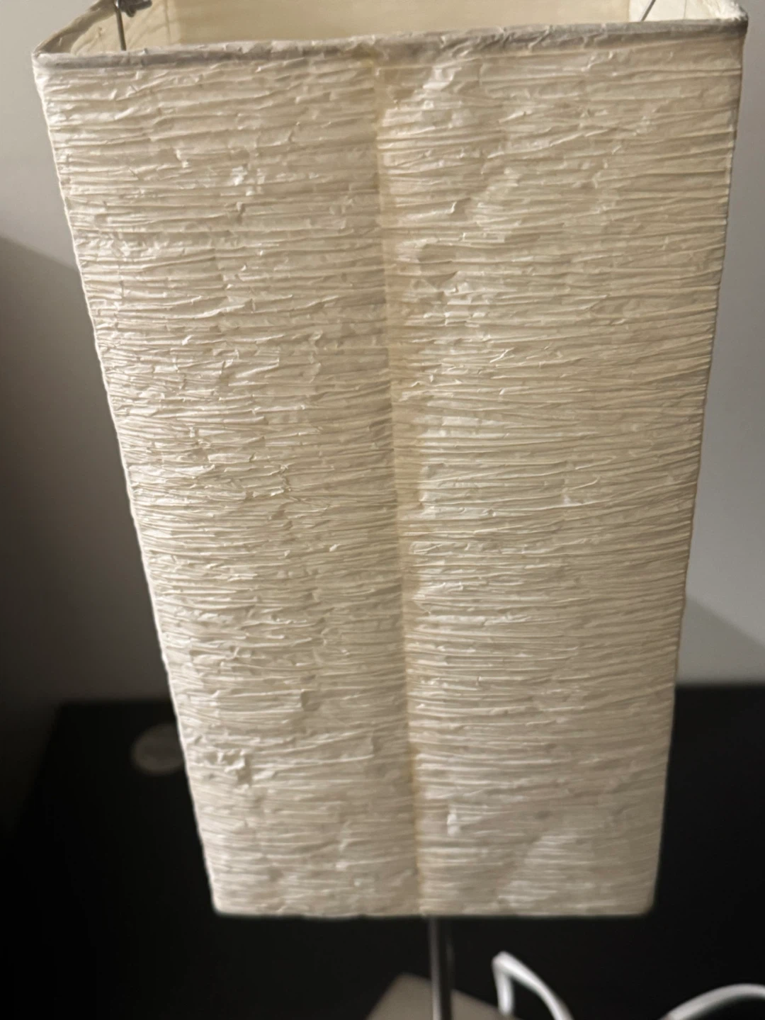 Cream Rectangular Table Lamp - photo 4