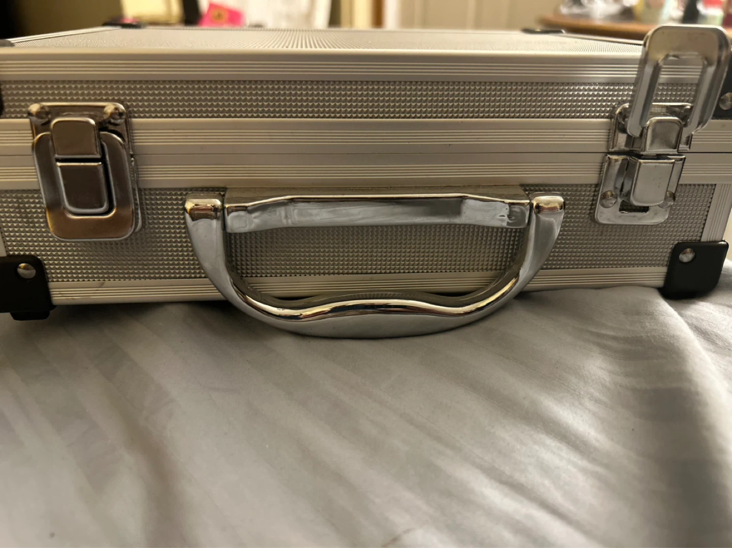 Silver Aluminum Carrying Case - photo 3