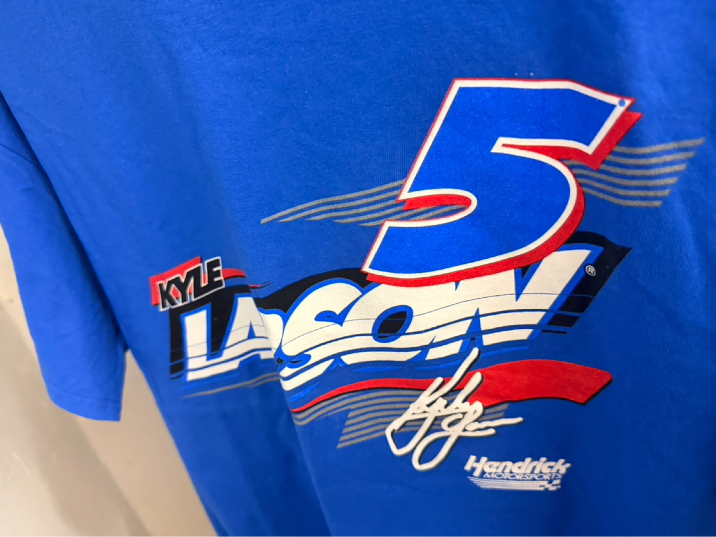 Kyle Larson #5 Hendrick Motorsports T-Shirt XL - photo 5