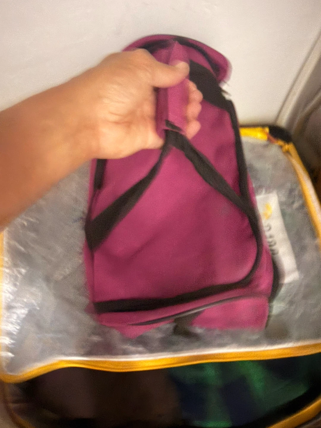 Purple Duffle Bag - photo 3