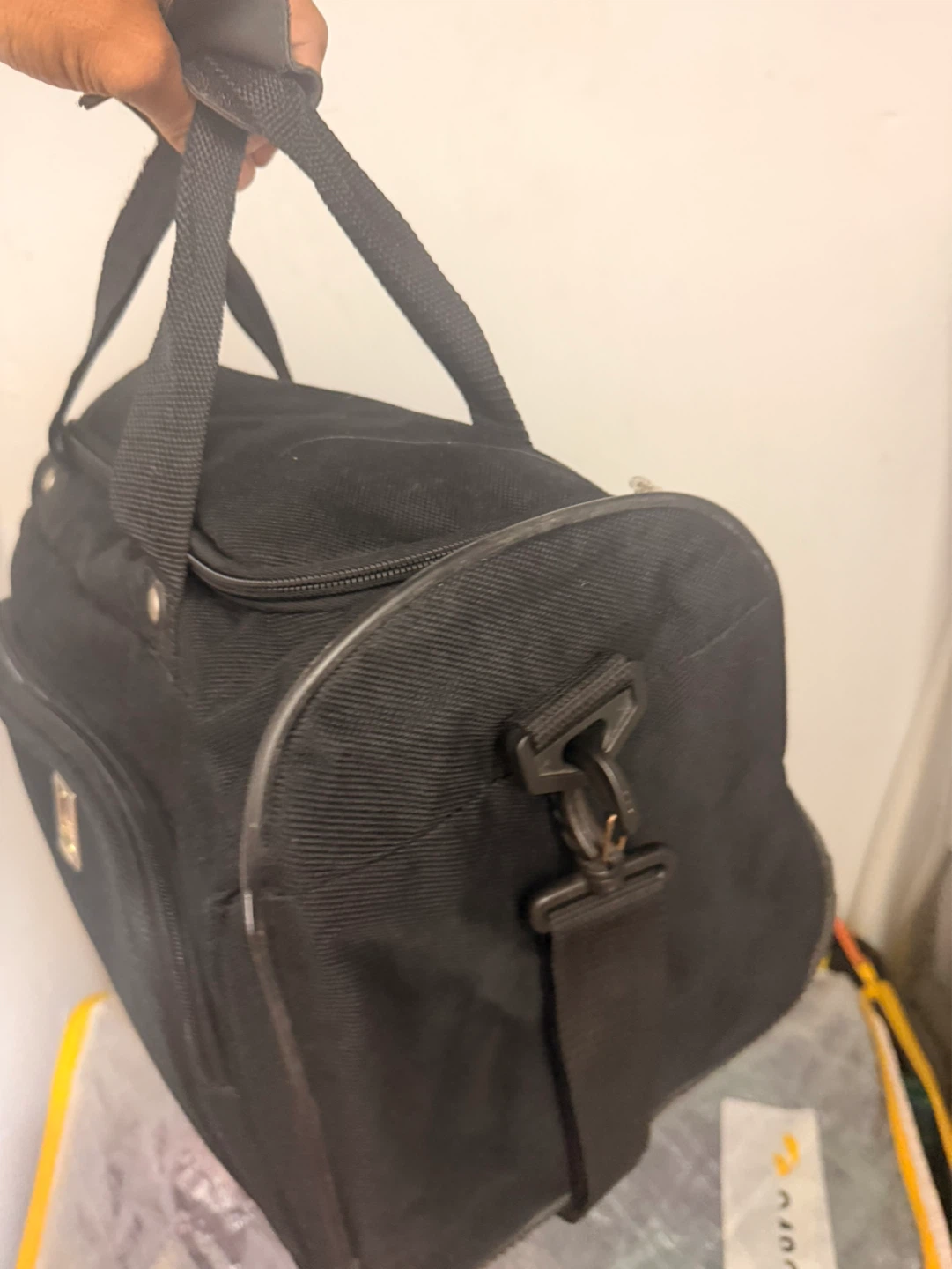 Black Travel Duffle Bag - photo 4