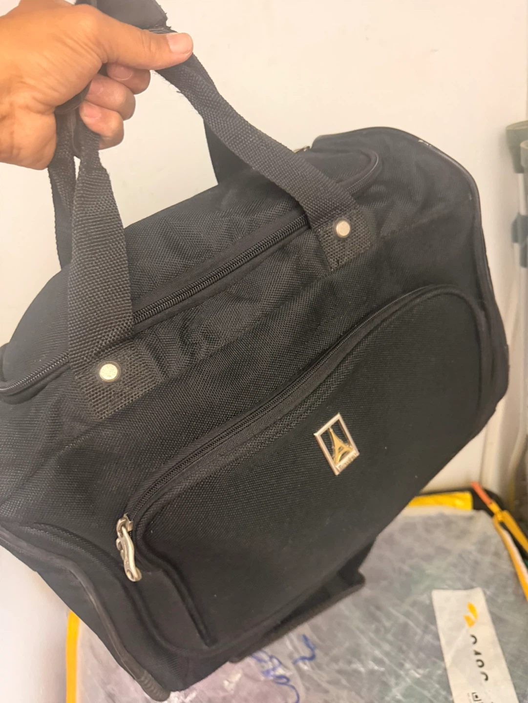 Black Travel Duffle Bag
