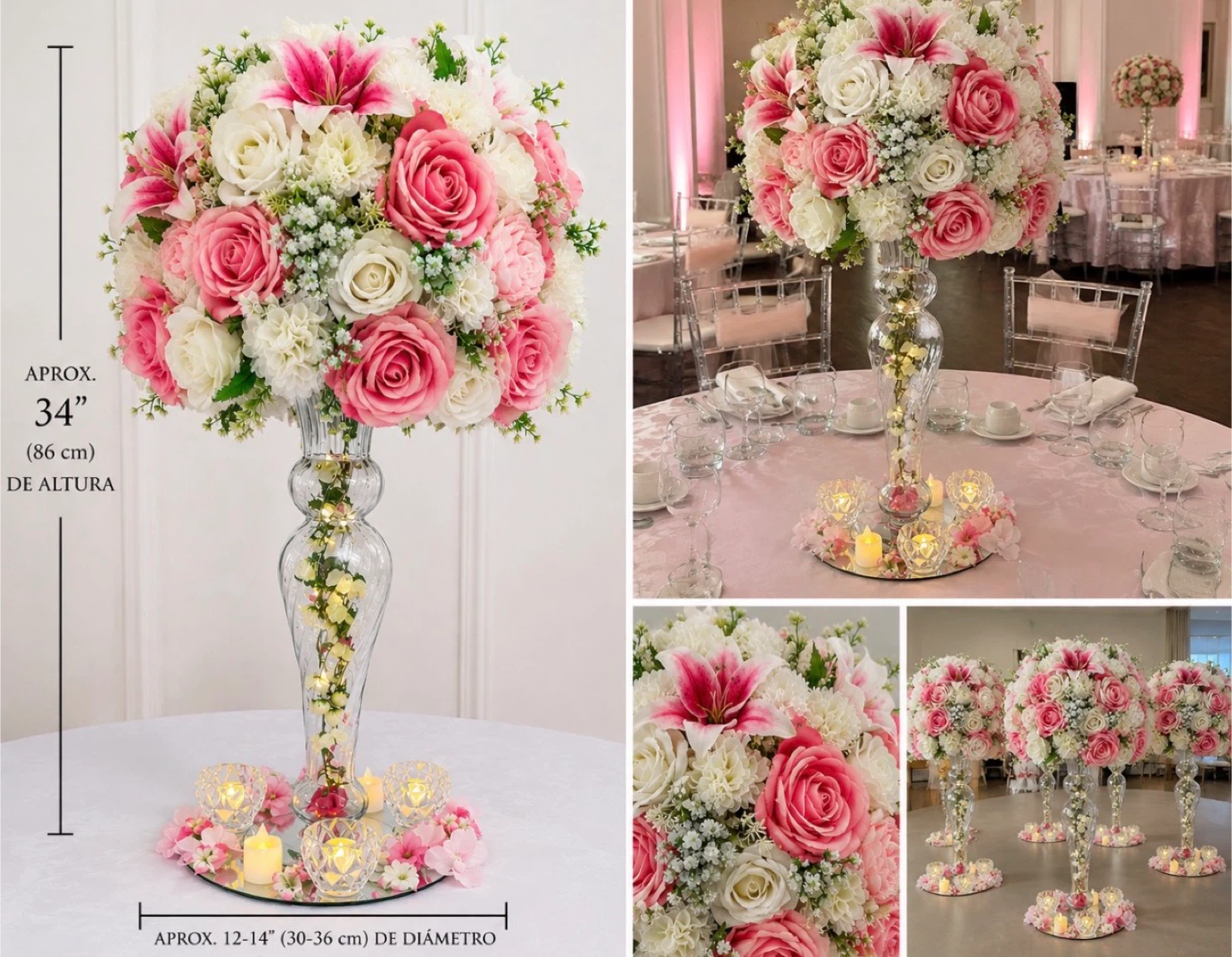 Custom Floral Event Decor - Centerpieces & Arches - photo 2