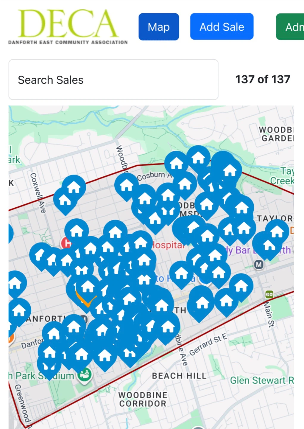 Big Yard Sale June 13th (plus 100+ houses participating)