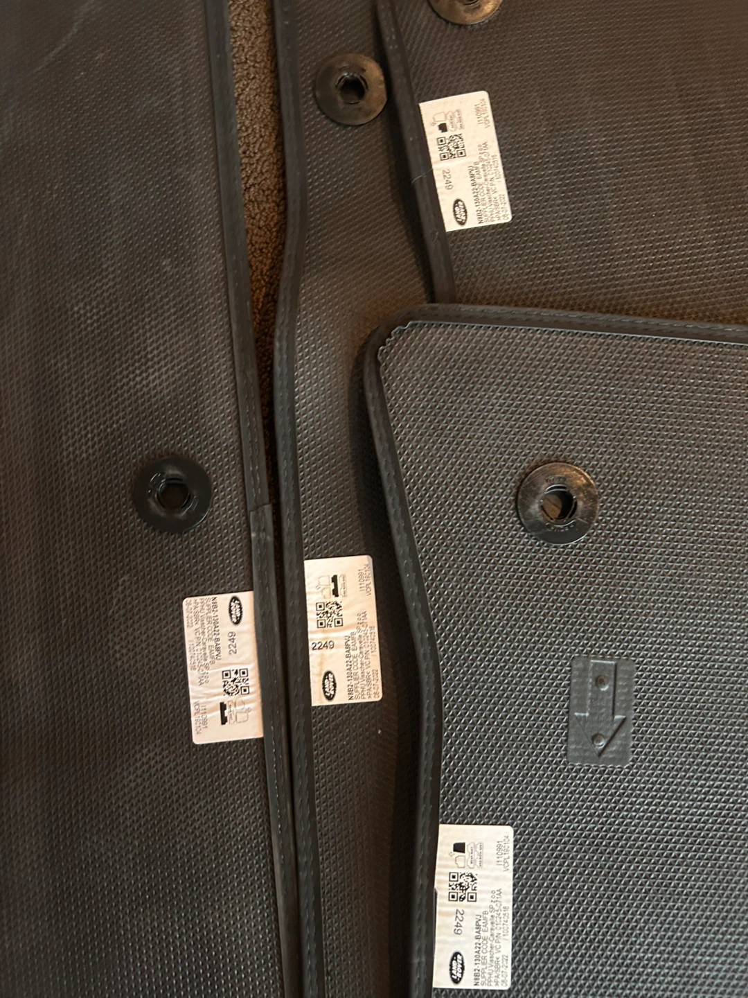 Land Rover All Weather Floor Mats Set - photo 4