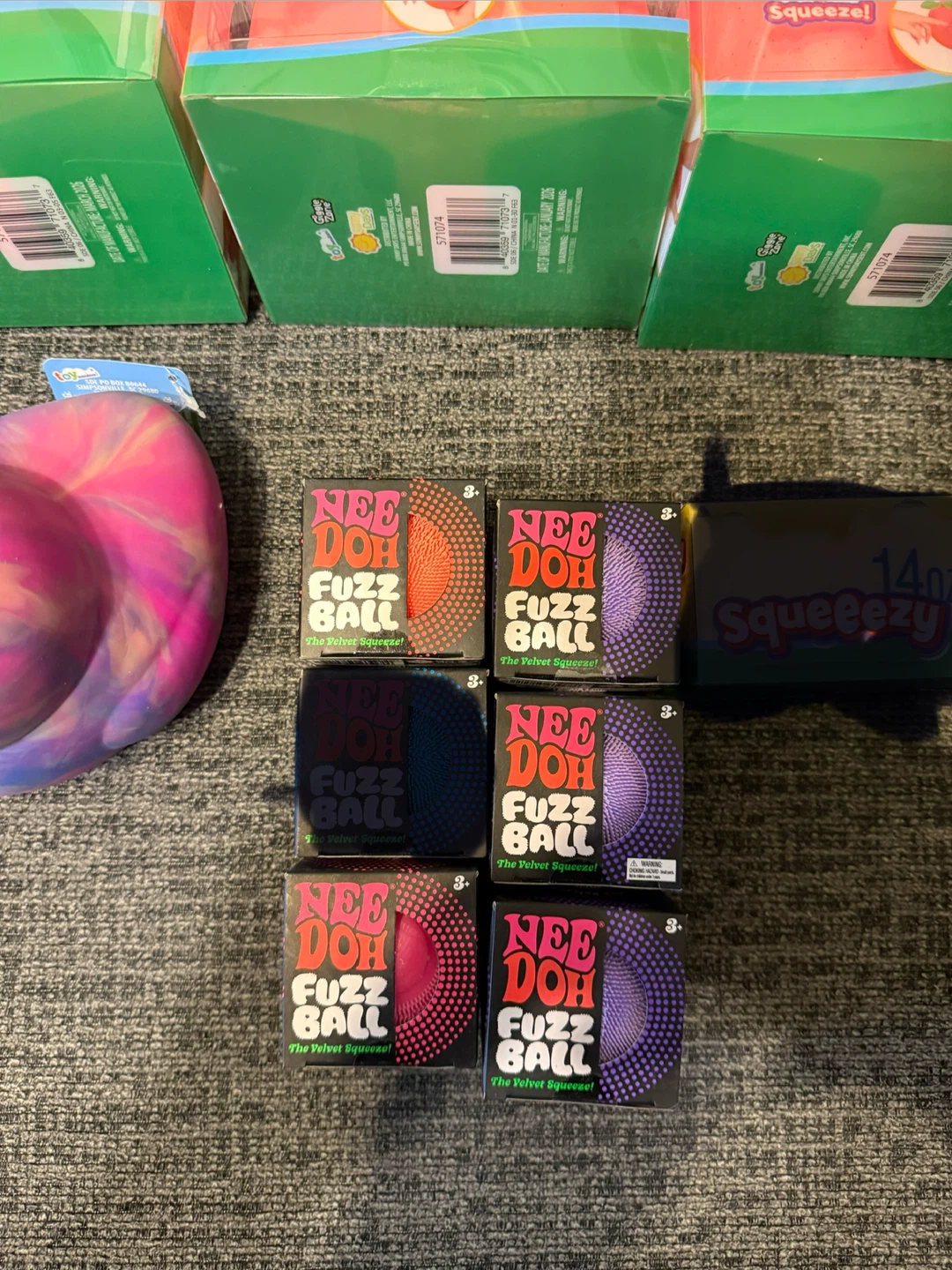 Squeeze squishy and nee-doh lot!!! NEW