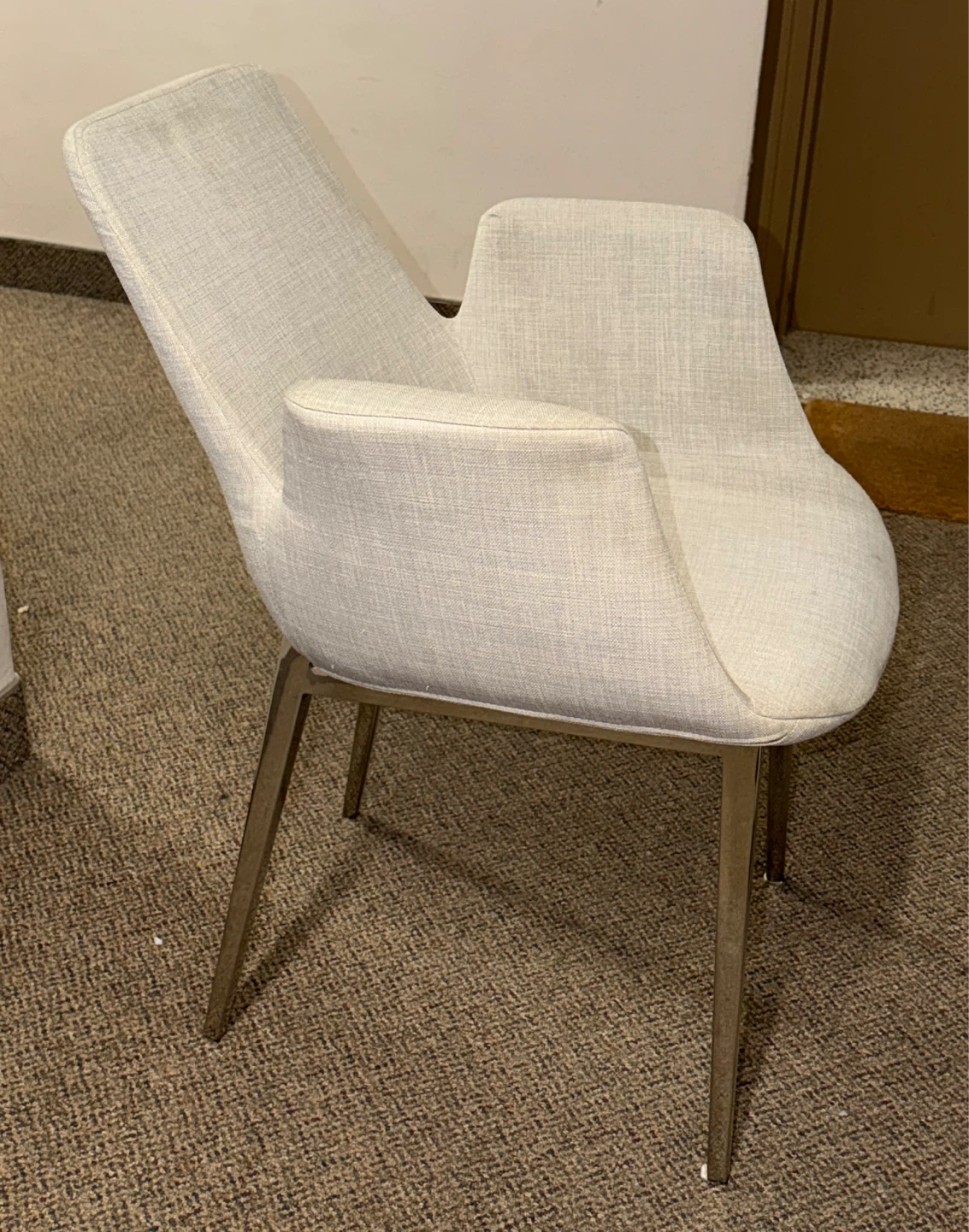 Upholstered Accent Chair with Arms - photo 4