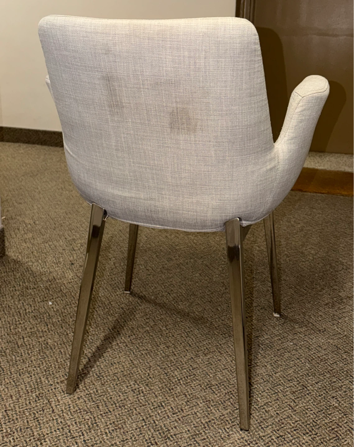 Upholstered Accent Chair with Arms - photo 3