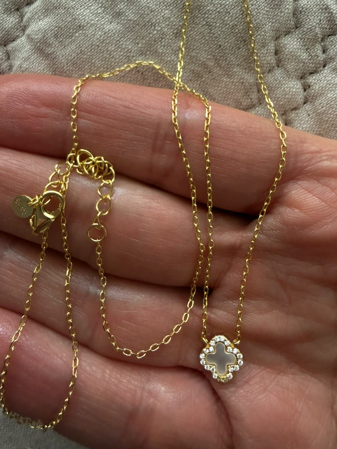 New Italian clover necklace