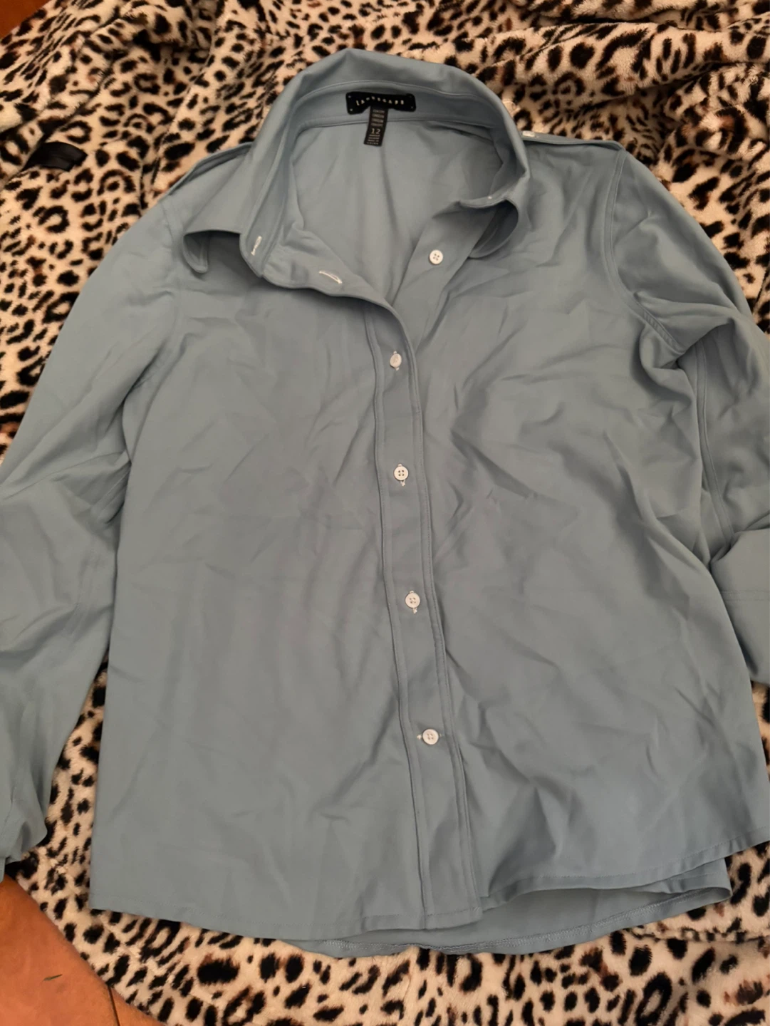 Northern Lights Long Sleeve Button-Up Shirt - photo 2