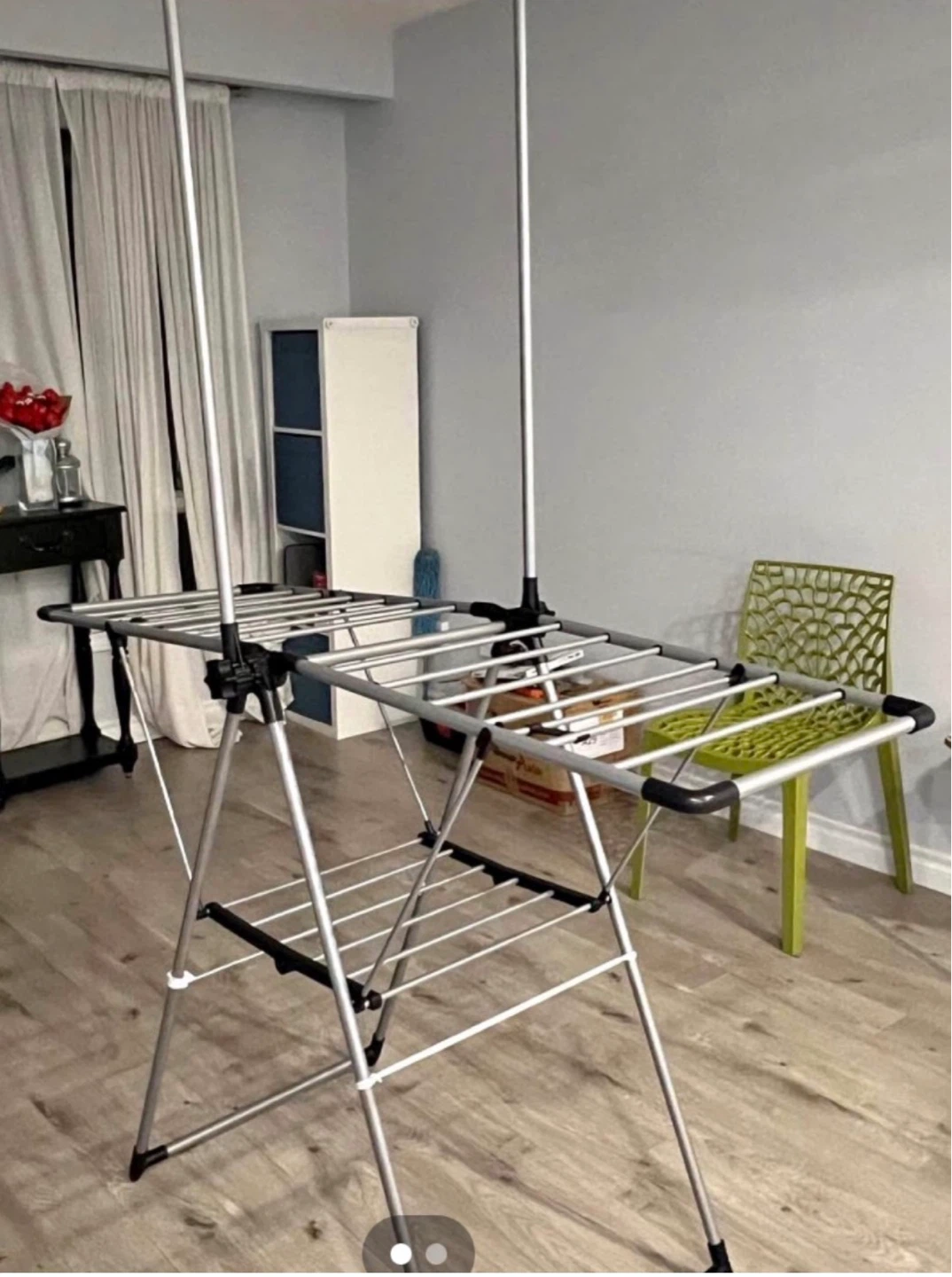 Folding Drying Rack with top hangar