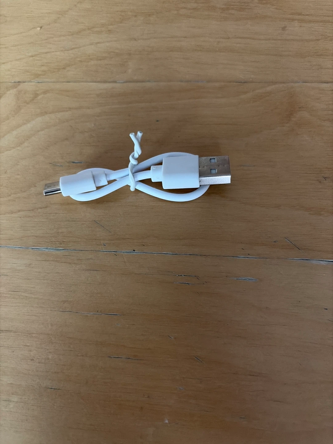 White USB to Micro-USB Cable