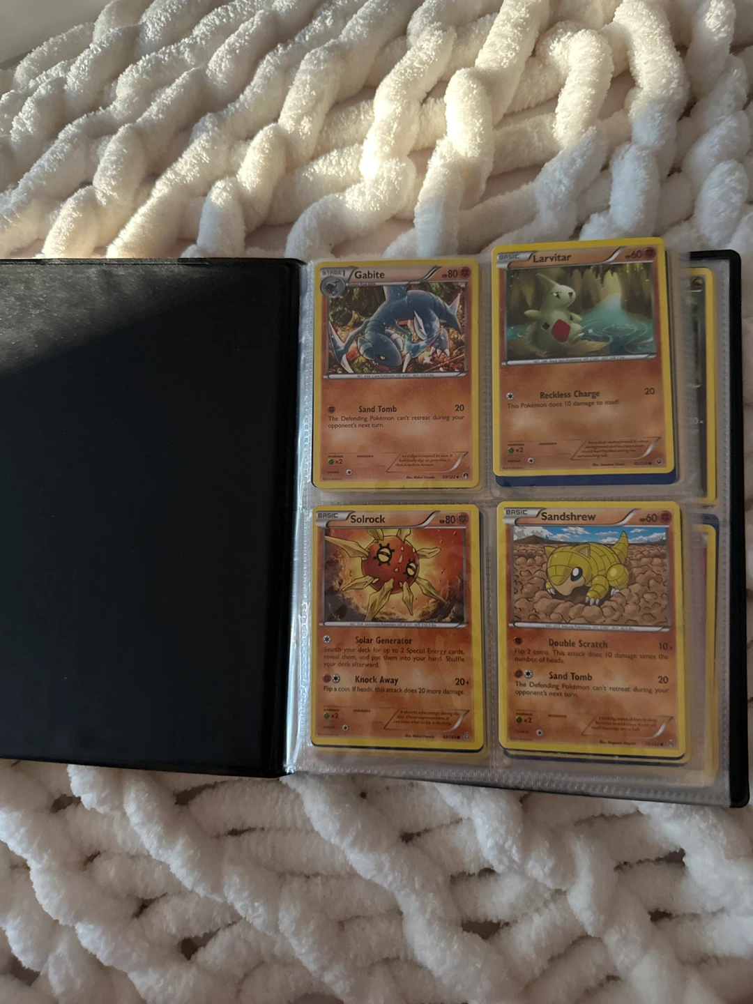 Pokémon Trading Card Binder with Assorted Cards - photo 2