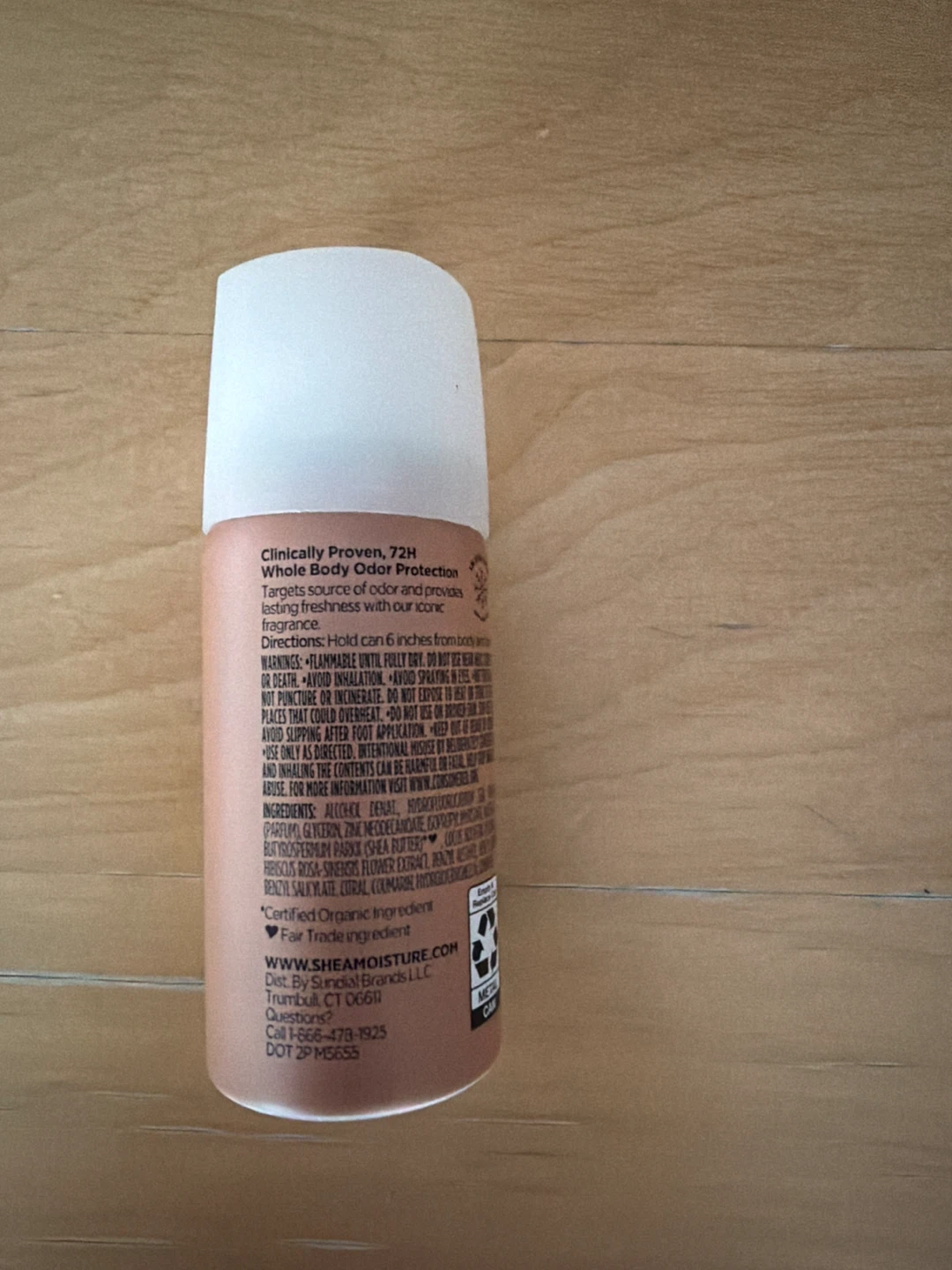 Shea Moisture Coconut & Hibiscus Fresh Body Spray - 1.1 OZ - photo 2