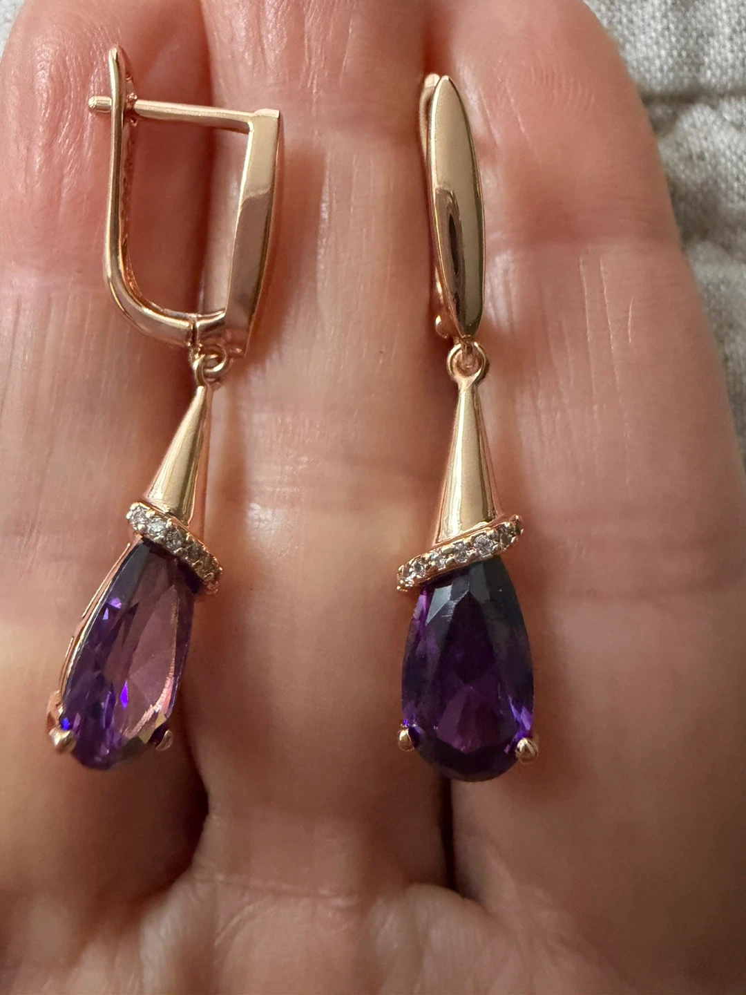 14k gemstone earrings