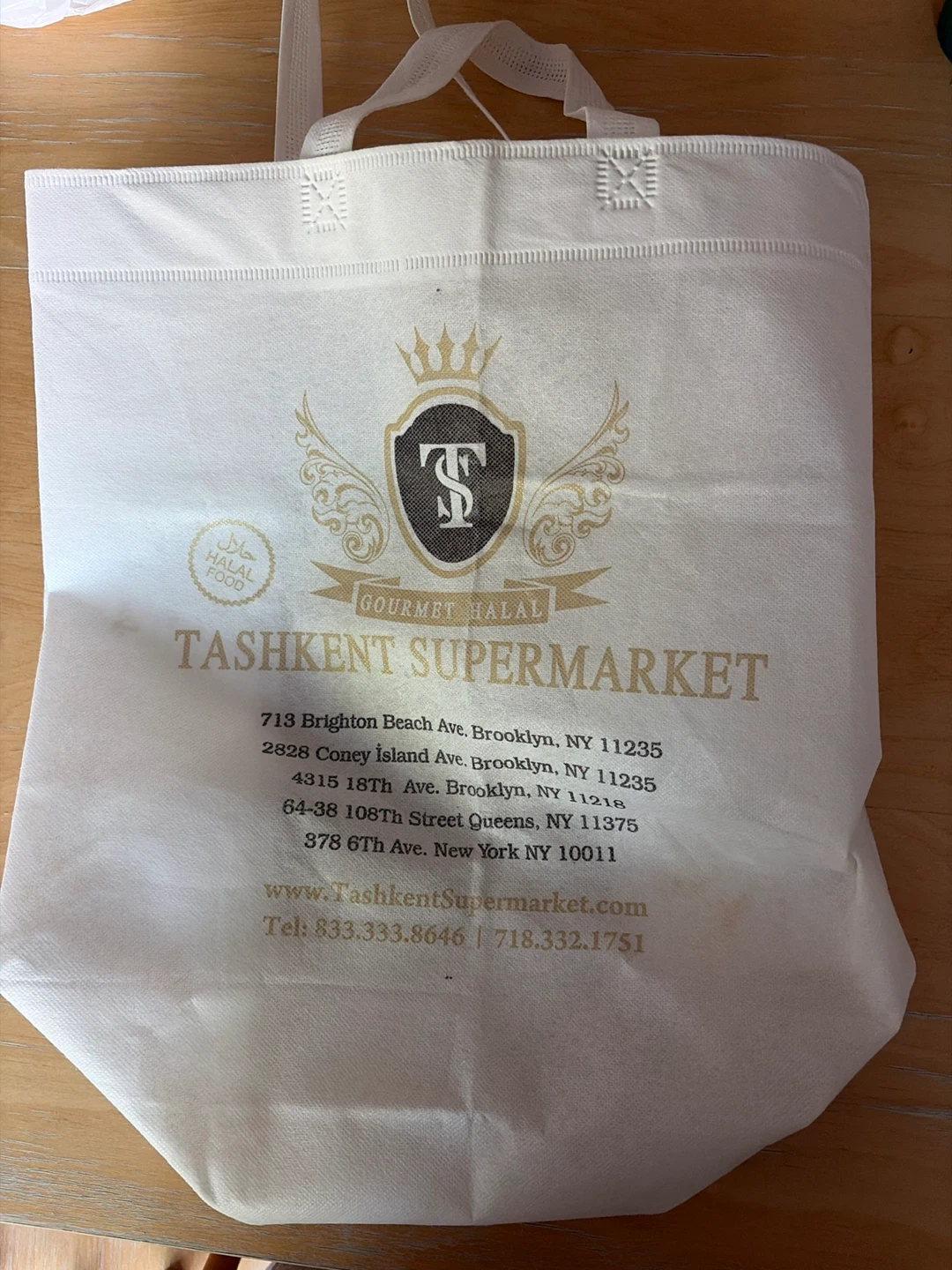 Tashkent Supermarket Reusable Shopping Bag
