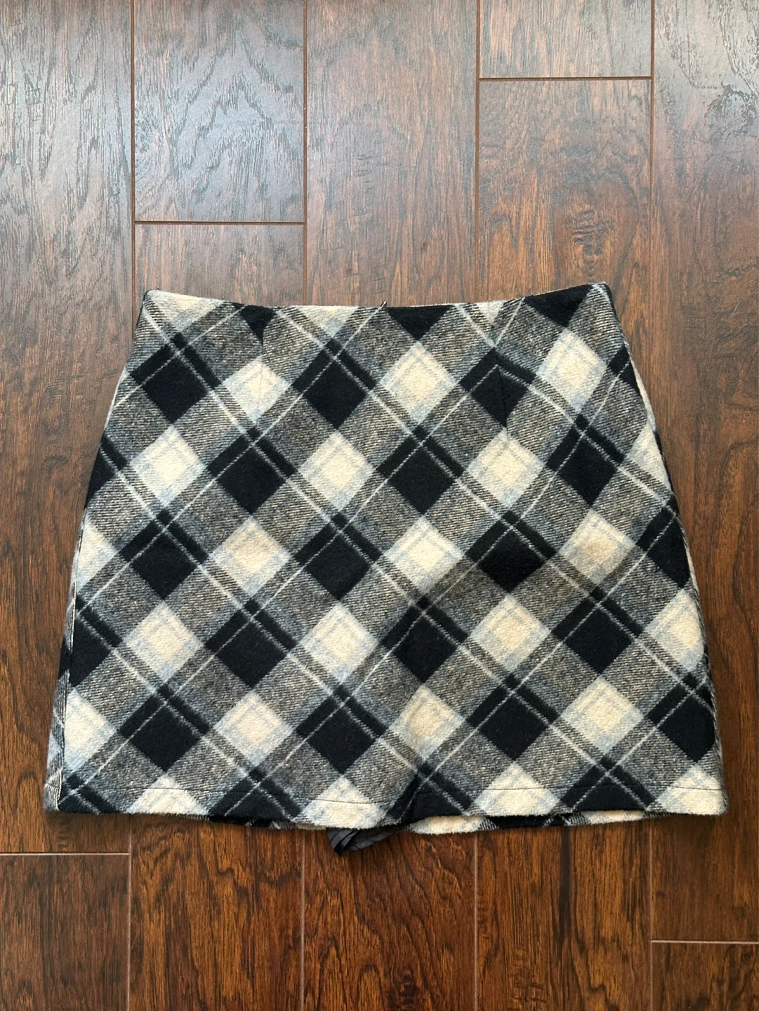 Shop Cider Check Pattern Skirt