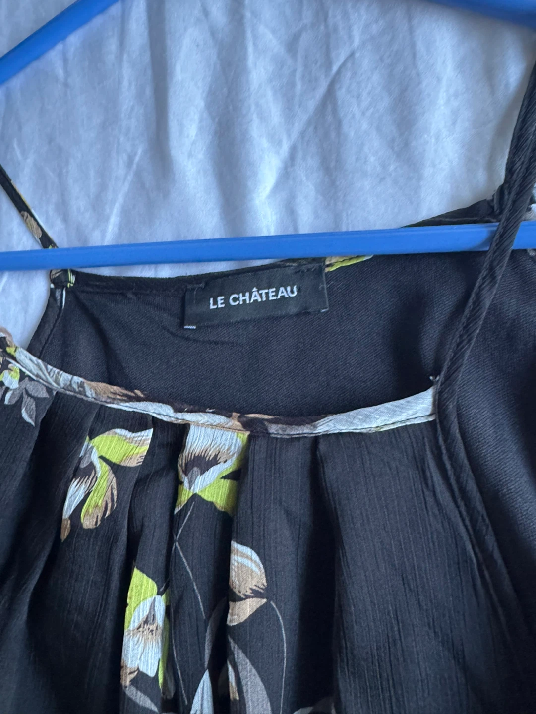 LE CHÂTEAU Black Floral Maxi Dress - photo 2