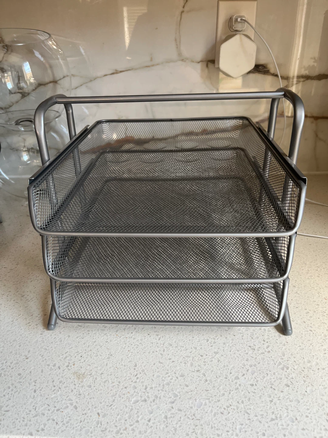 Mesh Desk Organizer - 3 Tier