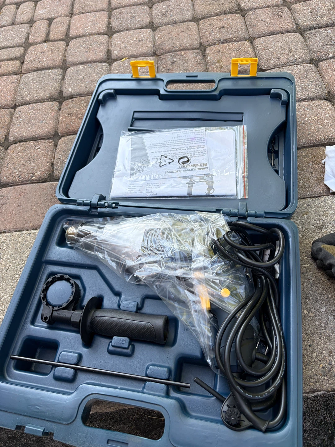 Mastercraft Hammer Drill Kit with Accessories - photo 2
