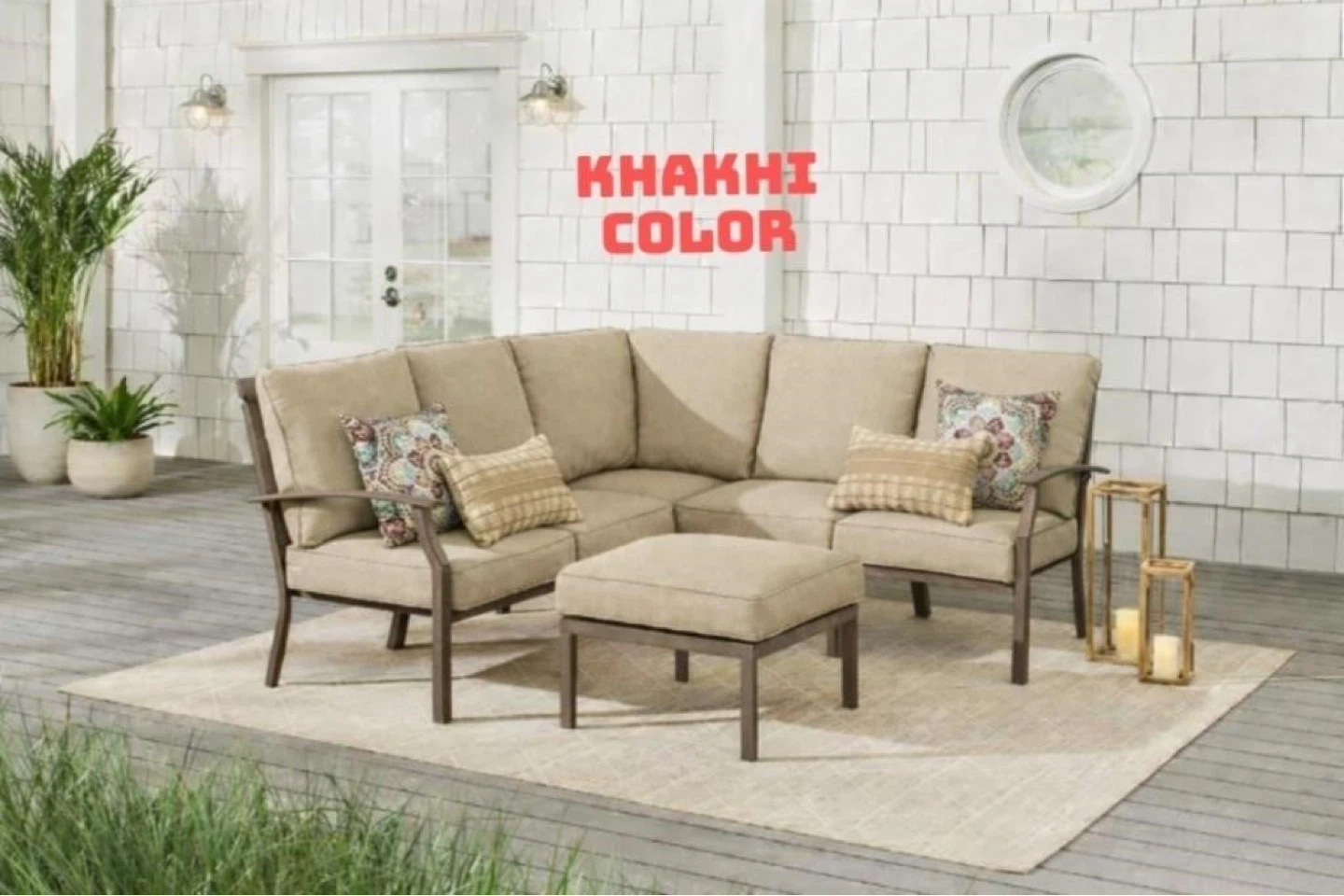 6pc outdoor sectional sofa BRAND New in the box MSRP $2,098