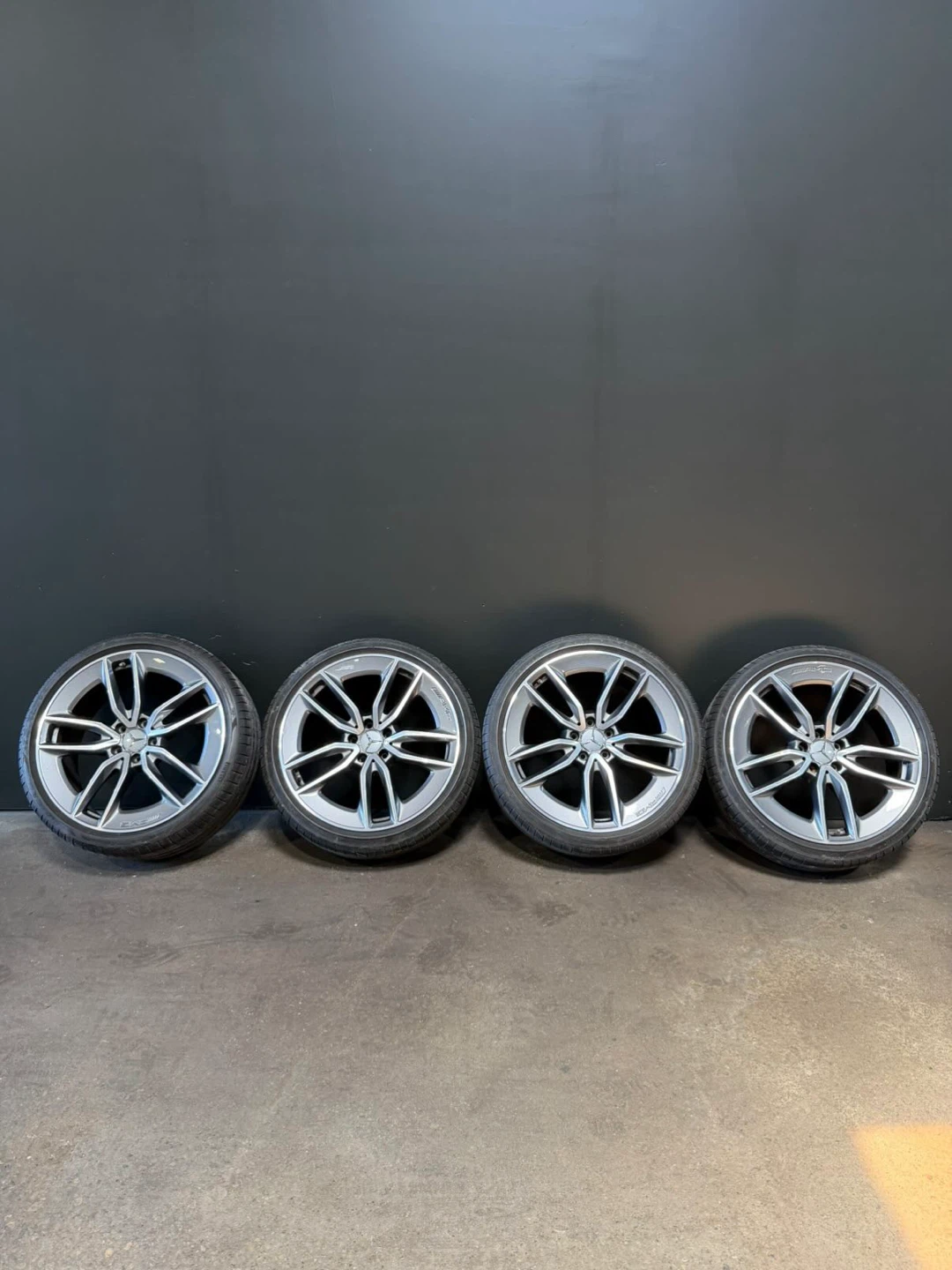 Mercedes-Benz AMG Wheels and Tires Set