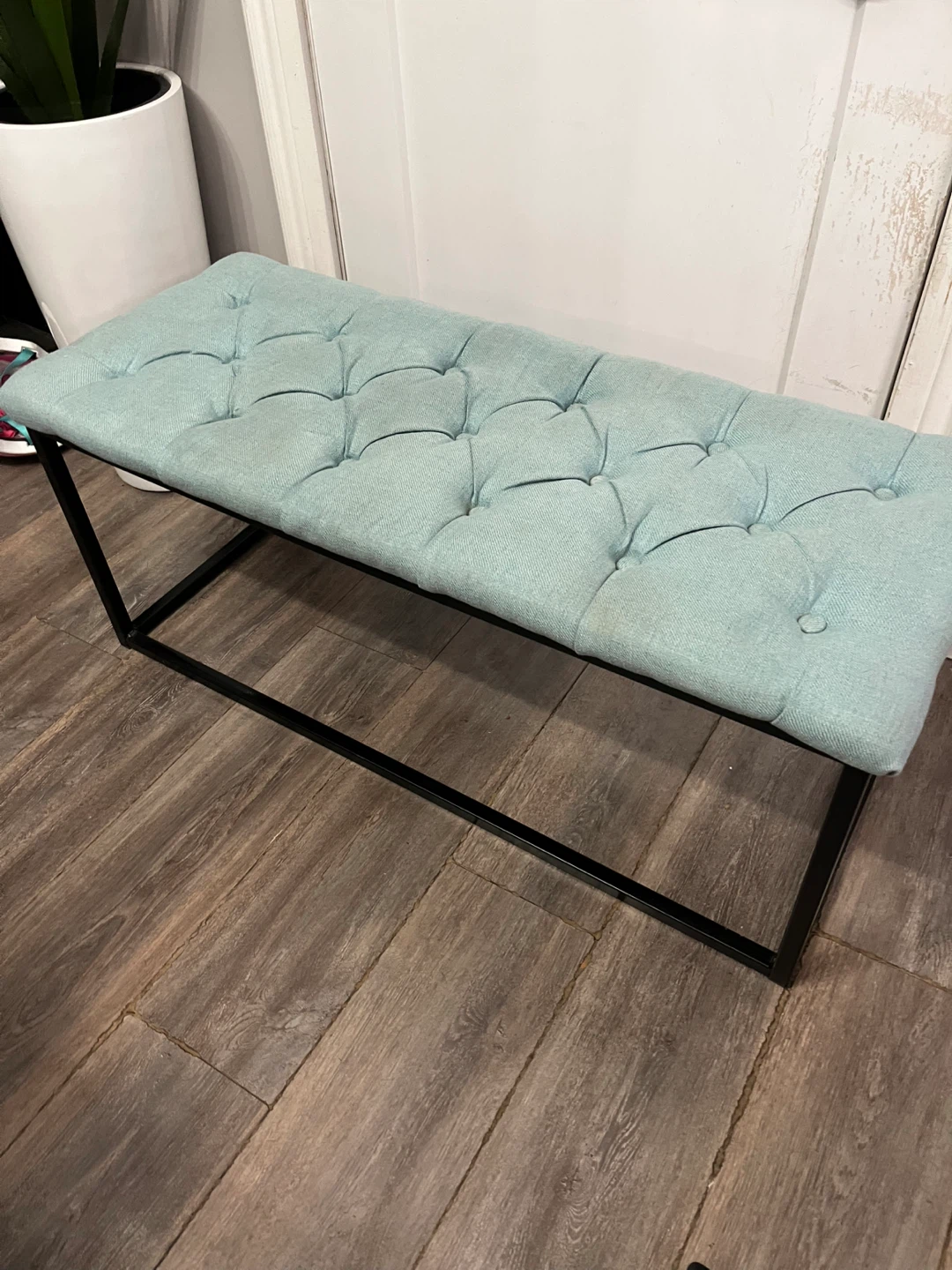 Tufted Upholstered Bench - photo 3
