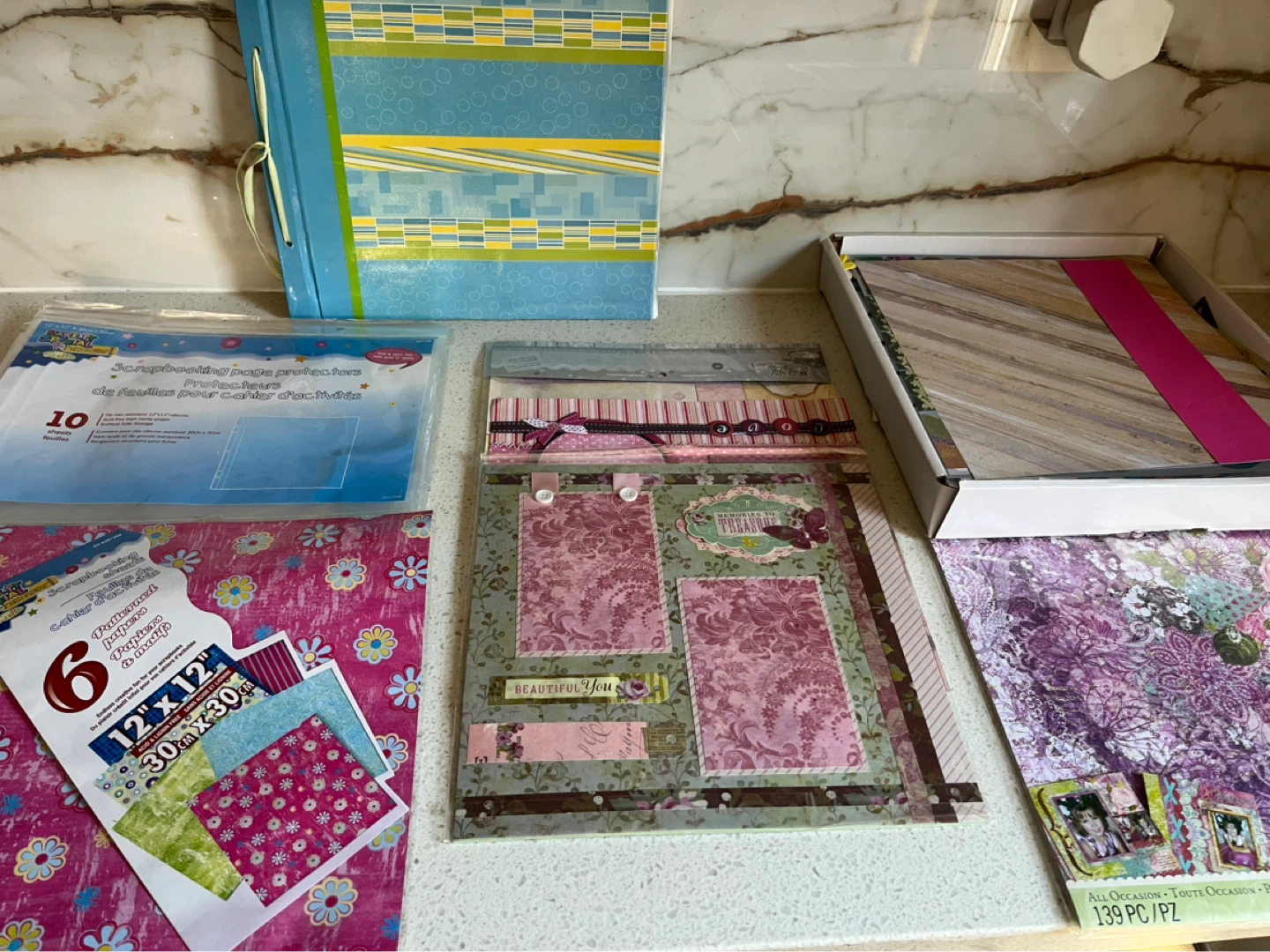 Scrapbooking Supplies Bundle