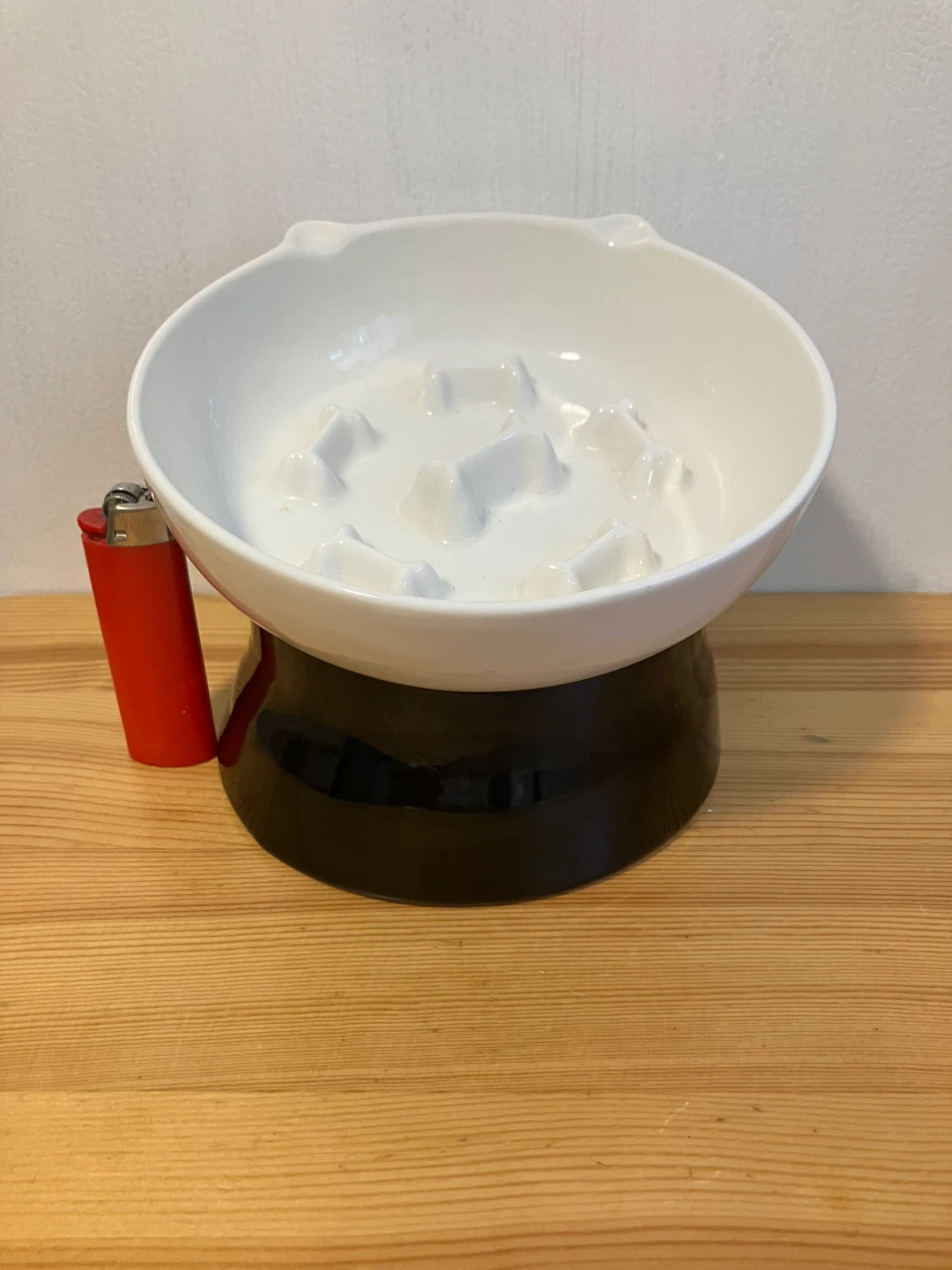 Ceramic elevated slow feeder - photo 4