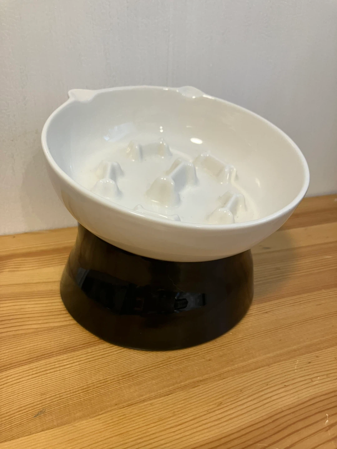 Ceramic elevated slow feeder - photo 2