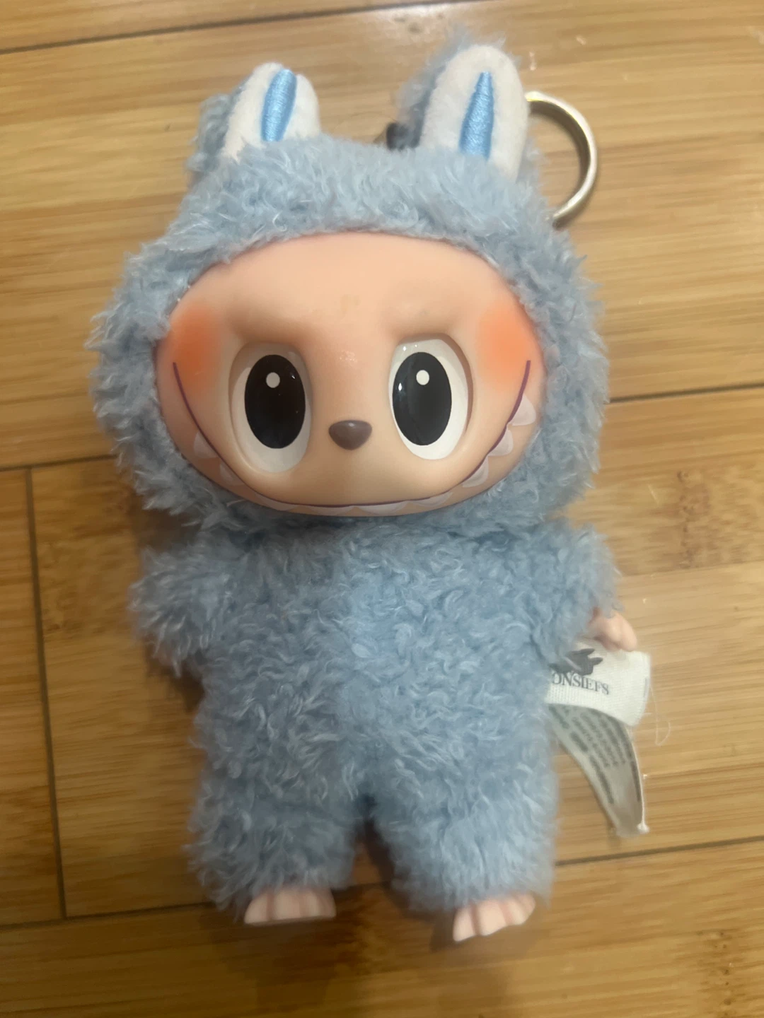 Blue Labubu Keychain