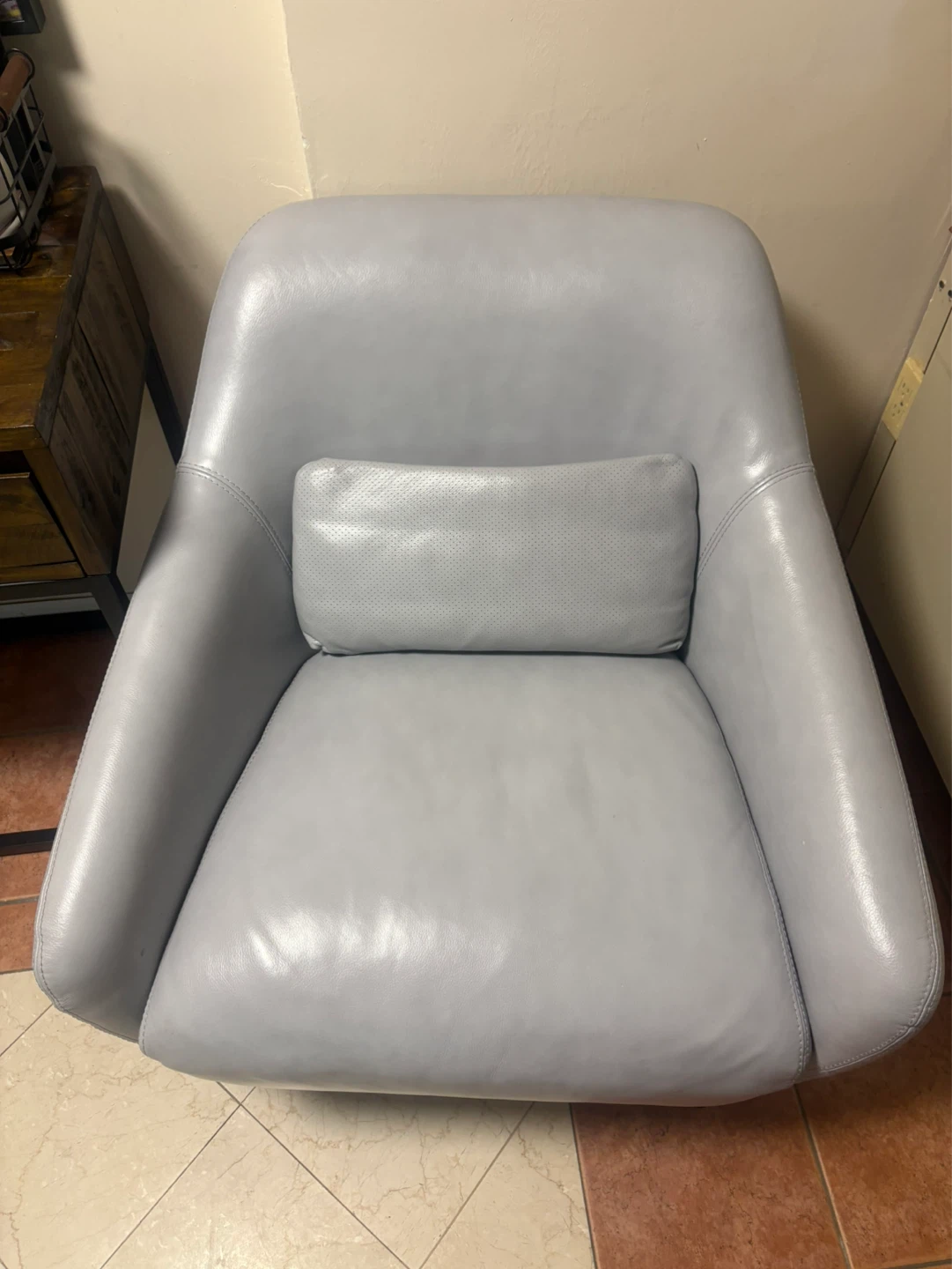 Light Gray Accent Chair