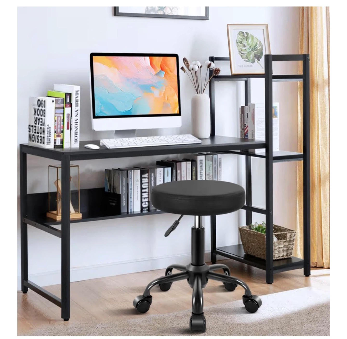 Adjustable Rolling Stool - photo 3