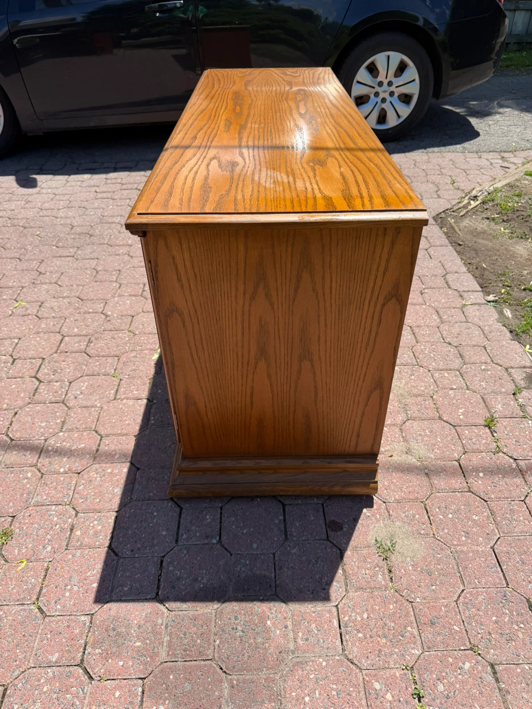Kroehler Solid Oak Buffet/Sideboard - photo 2