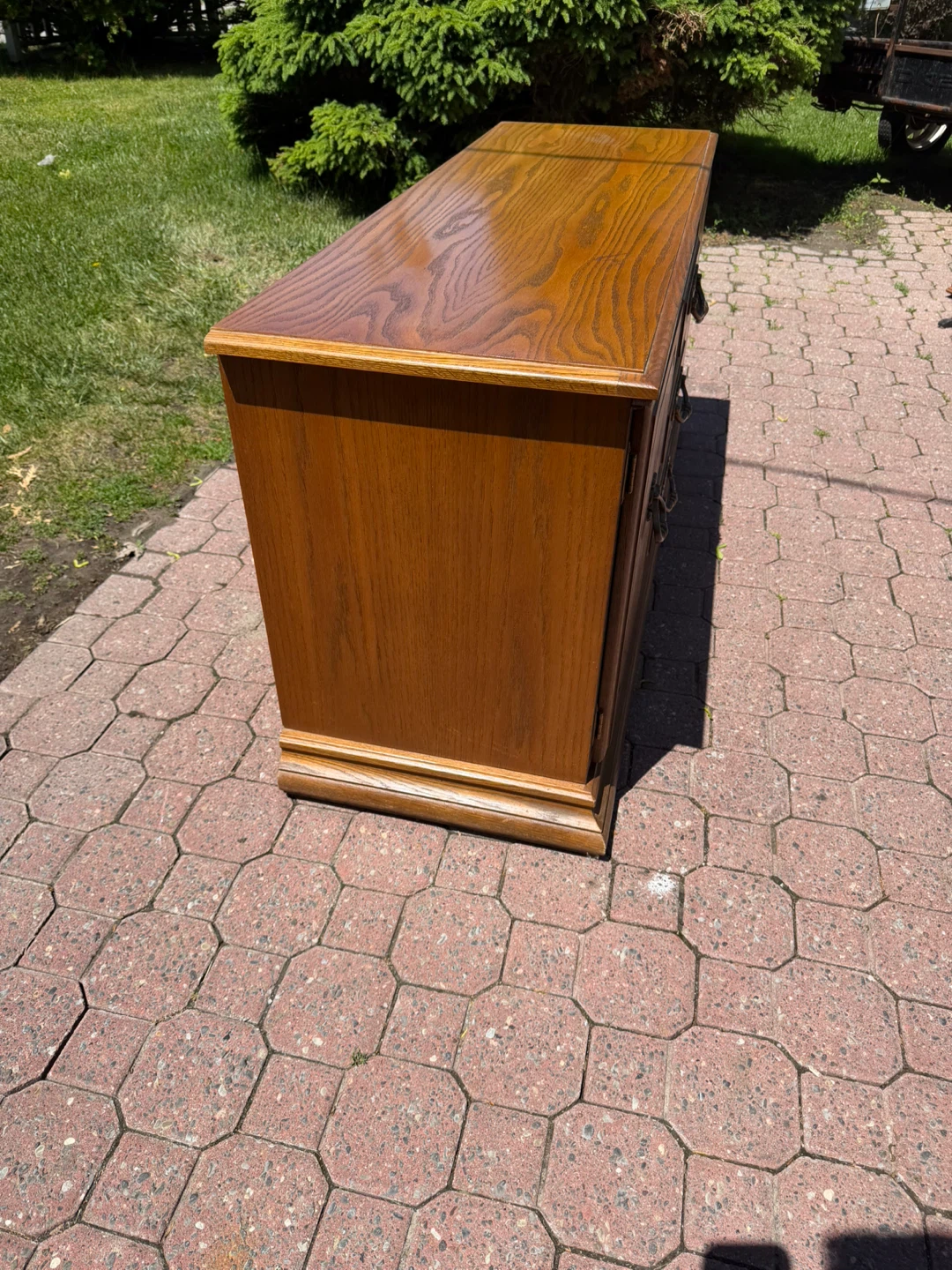 Kroehler Solid Oak Buffet/Sideboard - photo 4