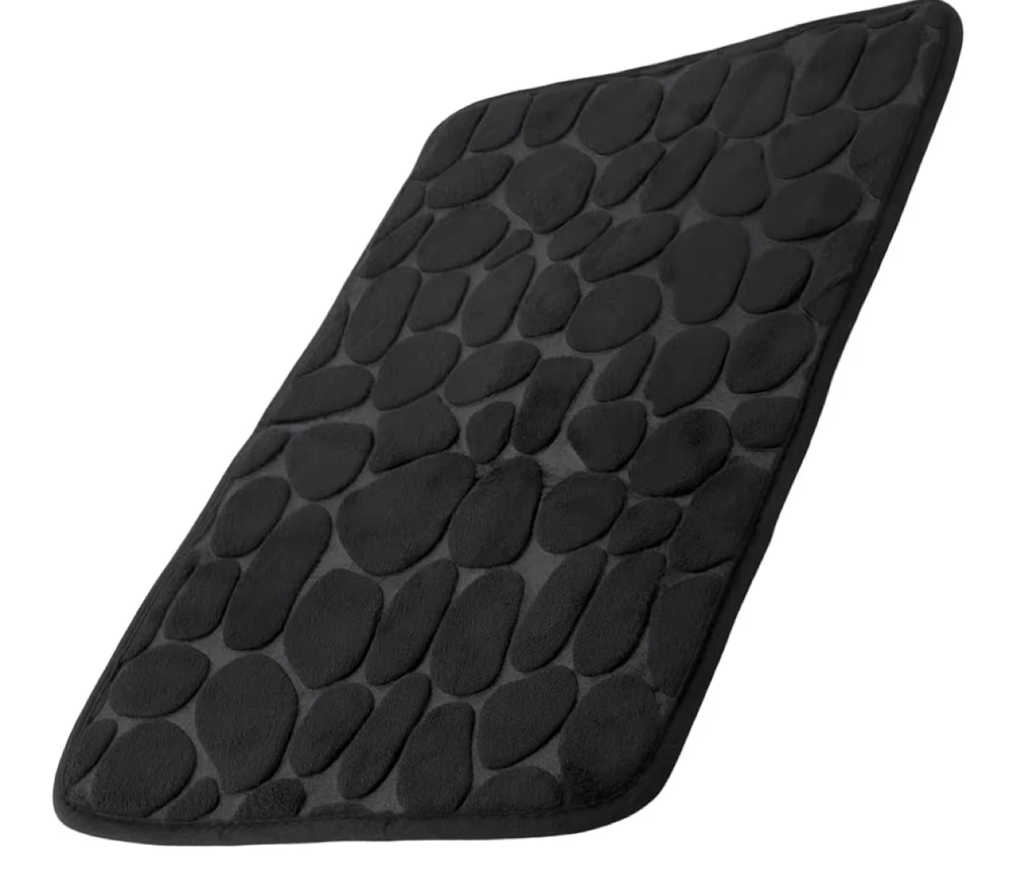 Black Pebble Bath Mat Set (5-Piece) - photo 4